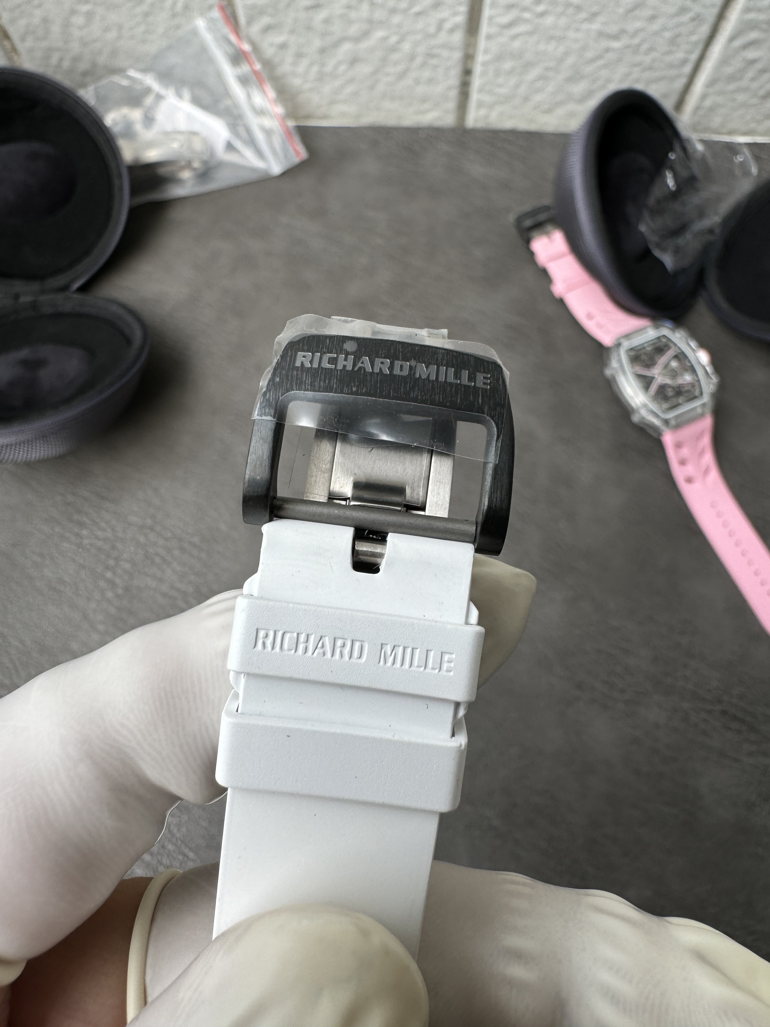 Super Clone Richard Mille RM 67-02 White Crystal Skeleton Dial Watch – 1:1 Mirror Edition