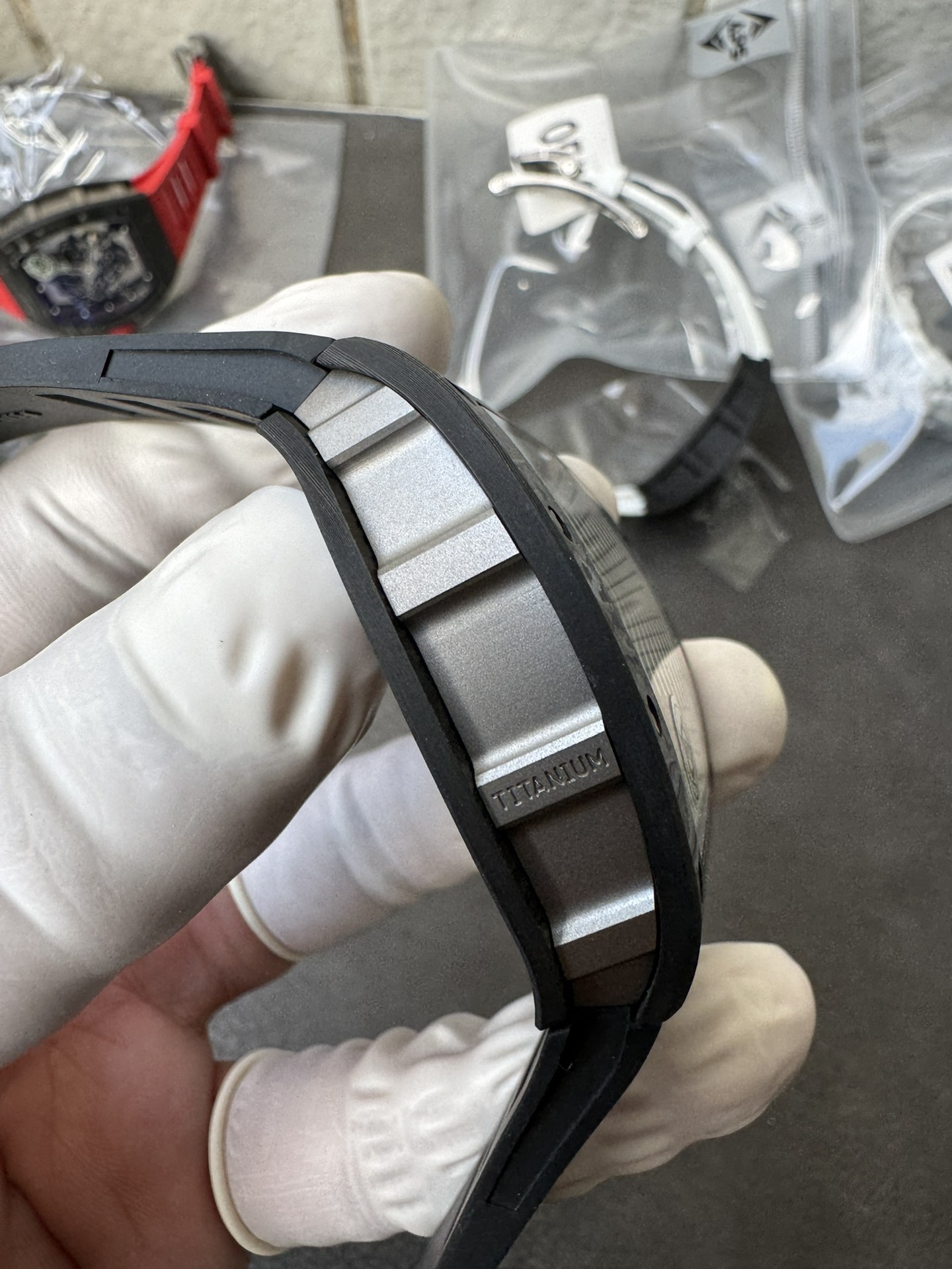 Super Clone Richard Mille 1:1 RM055 Carbon Fibre Custom Integral Movement RMUL2 Ultra Lightweight Highest Edition