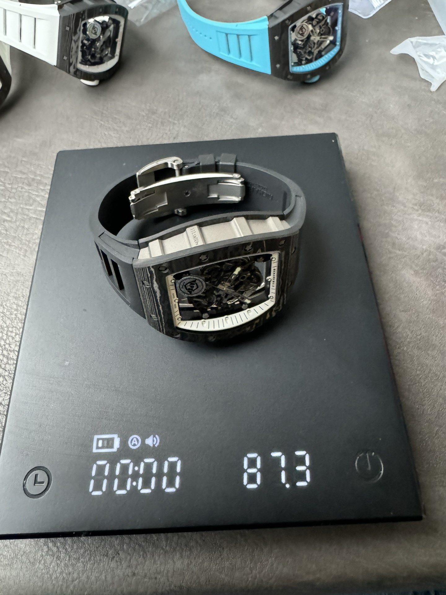 Super Clone Richard Mille 1:1 RM055 Carbon Fibre Custom Integral Movement RMUL2 Ultra Lightweight Highest Edition