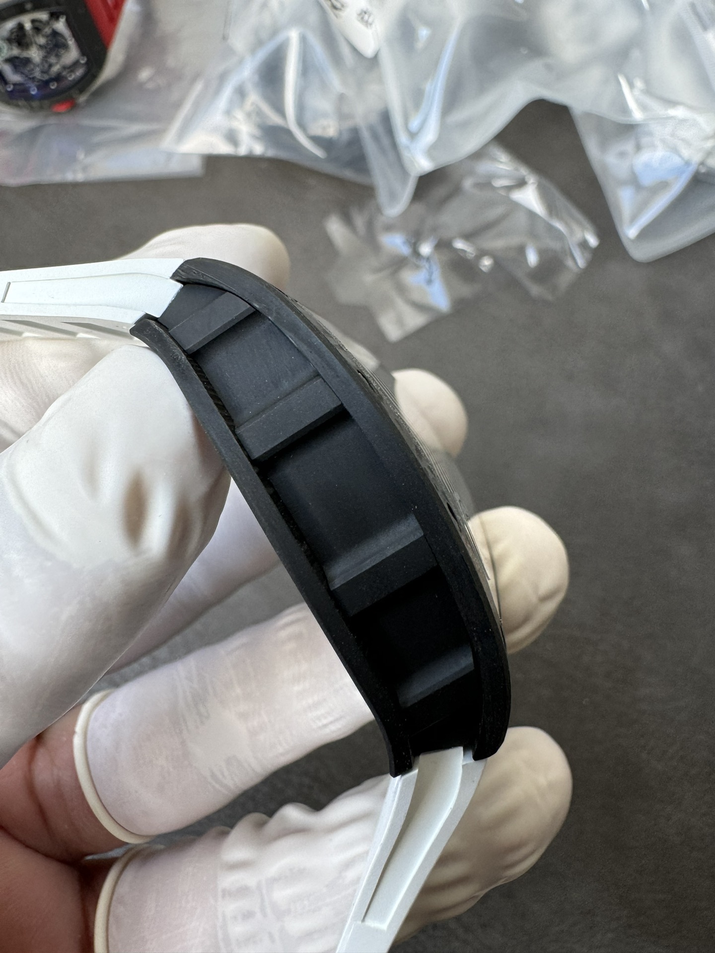 Super Clone Richard Mille 1:1 RM055 Carbon Fibre Custom Integral Movement RMUL2 Ultra Lightweight Highest Edition