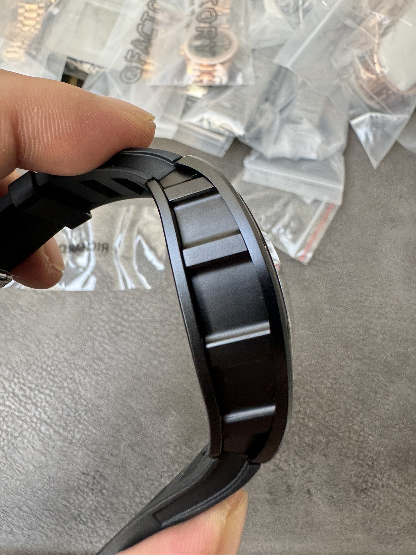 Richard Mille RM035 CA-TZP Rafael Nadal Skeleton Dial Black Ceramic Super Clone Watch 1:1