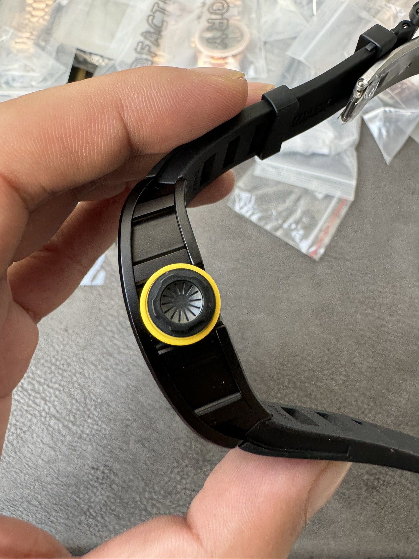 Richard Mille RM035 CA-TZP Rafael Nadal Skeleton Dial Black Ceramic Super Clone Watch 1:1