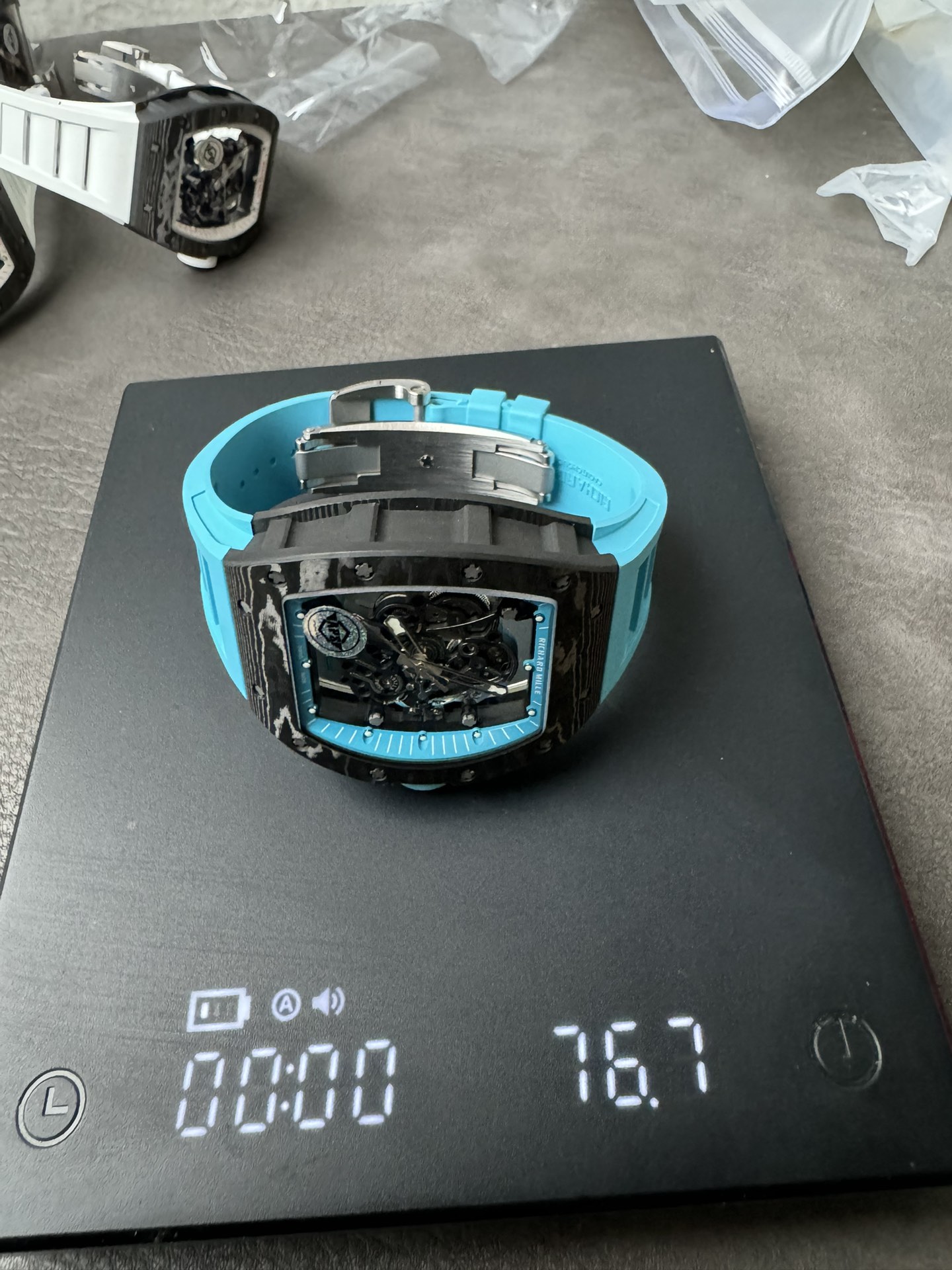 Super Clone Richard Mille 1:1 RM055 Carbon Fibre Custom Integral Movement RMUL2 Ultra Lightweight Highest Edition