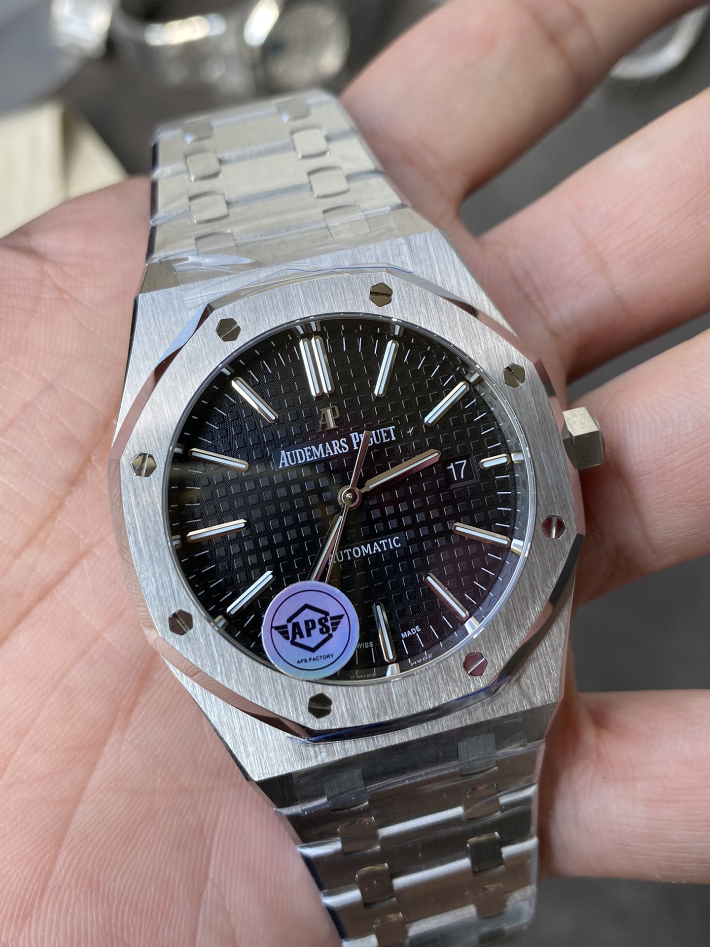 Super Clone Audemars Piguet 1:1 Royal Oak 15400 Watches - 41mm Stainless Steel, Black Dials