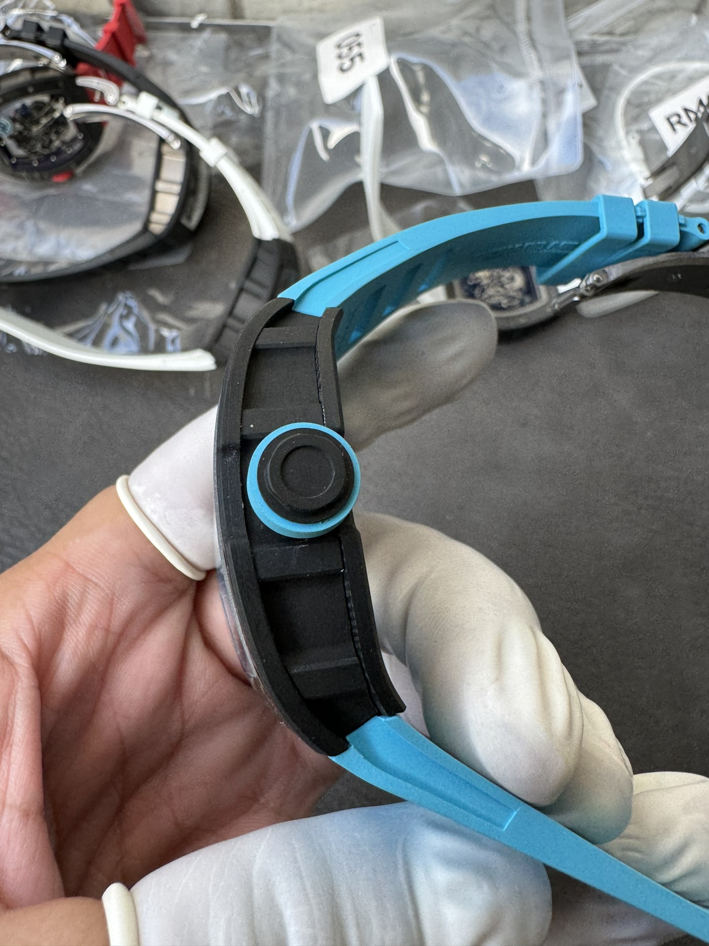 Super Clone Richard Mille 1:1 RM055 Carbon Fibre Custom Integral Movement RMUL2 Ultra Lightweight Highest Edition