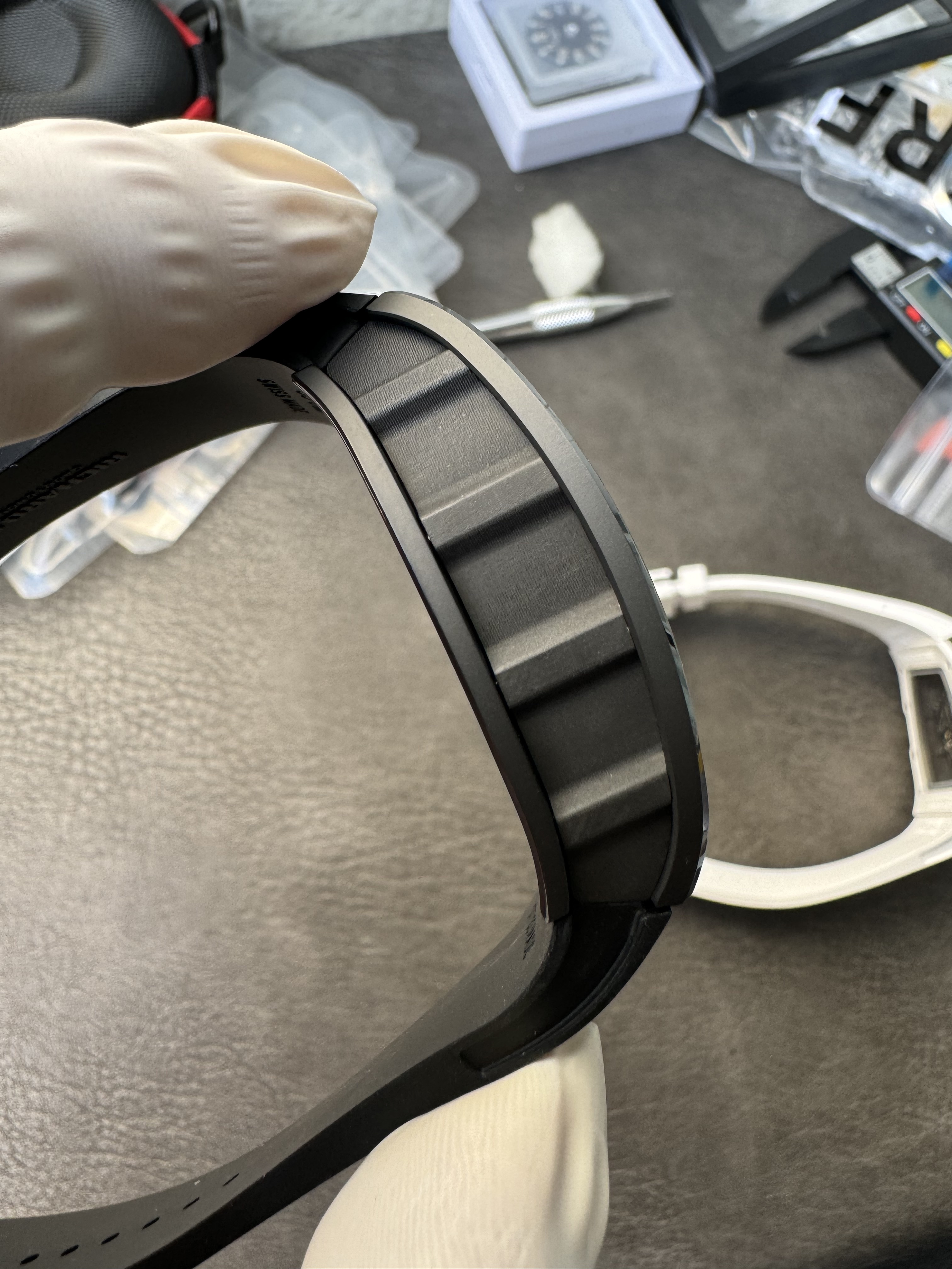 Super Clone Richard Mille 1:1 RM59-01 Tourbillon Yohan Blake Limited Edition – Black Case with Skeleton Dial