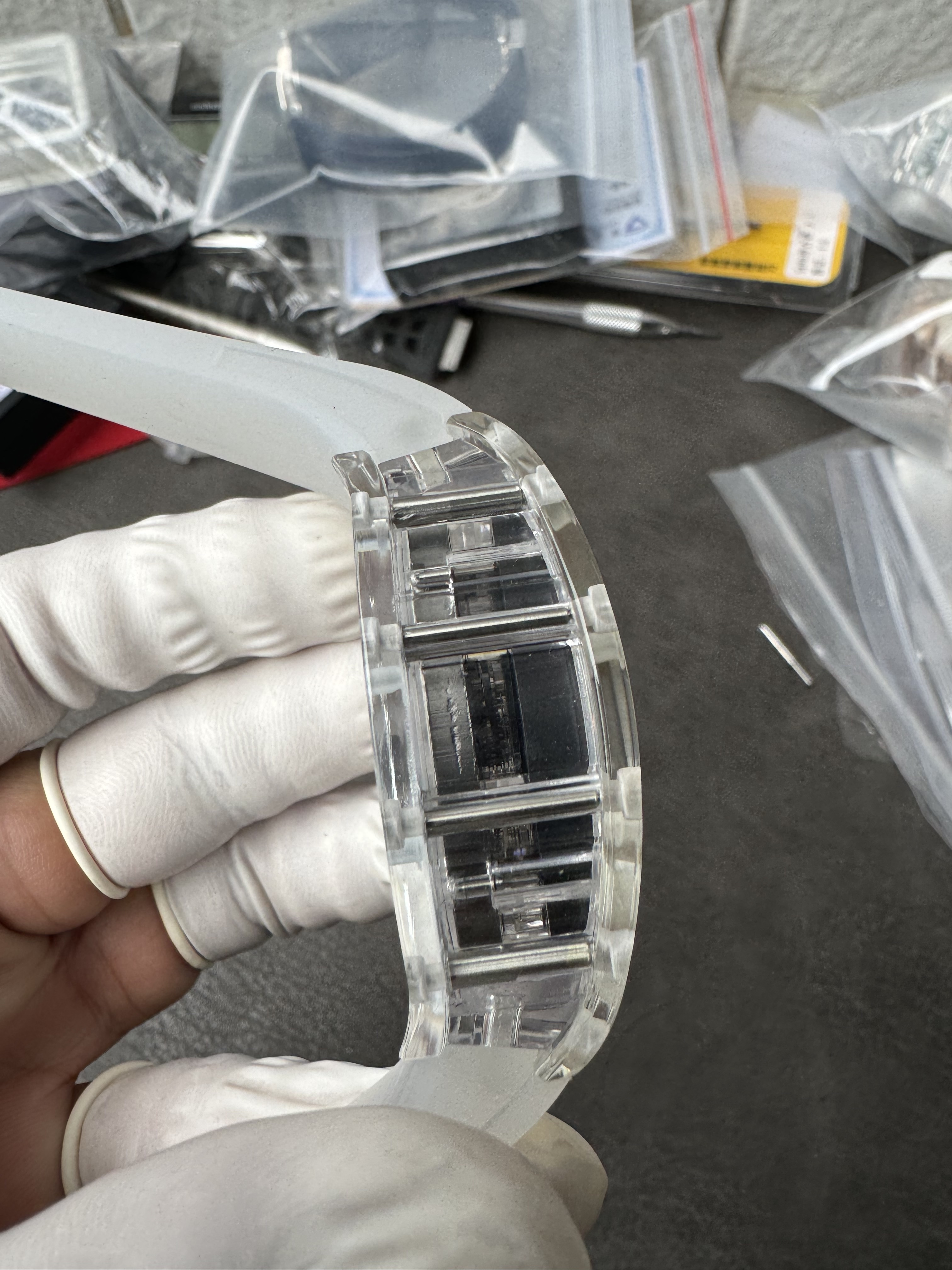 Super Clone Richard Mille 1:1 RM27-03 Tourbillon Watch – Transparent Sapphire Crystal Case Limited Edition