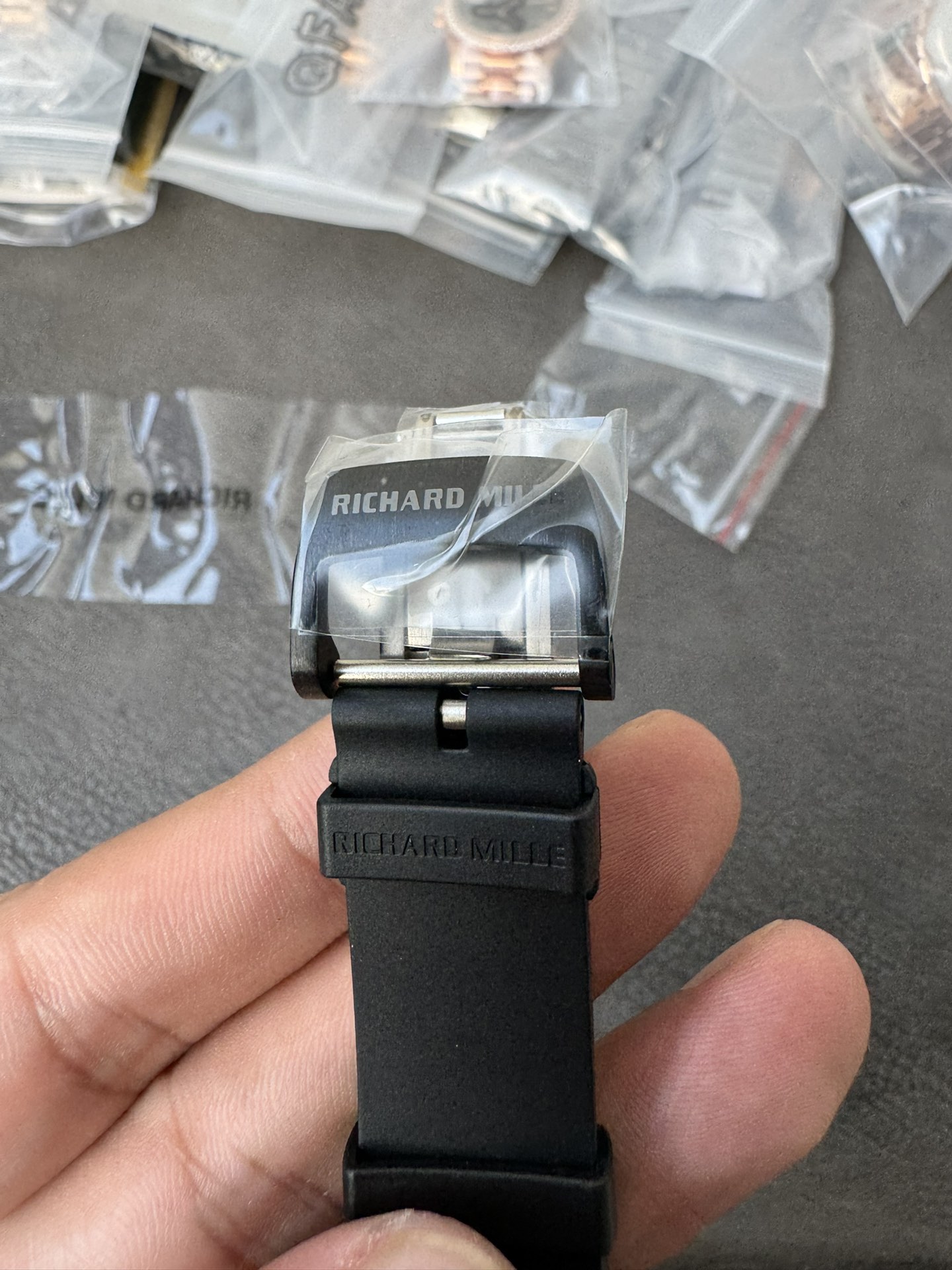 Richard Mille RM035 CA-TZP Rafael Nadal Skeleton Dial Black Ceramic Super Clone Watch 1:1