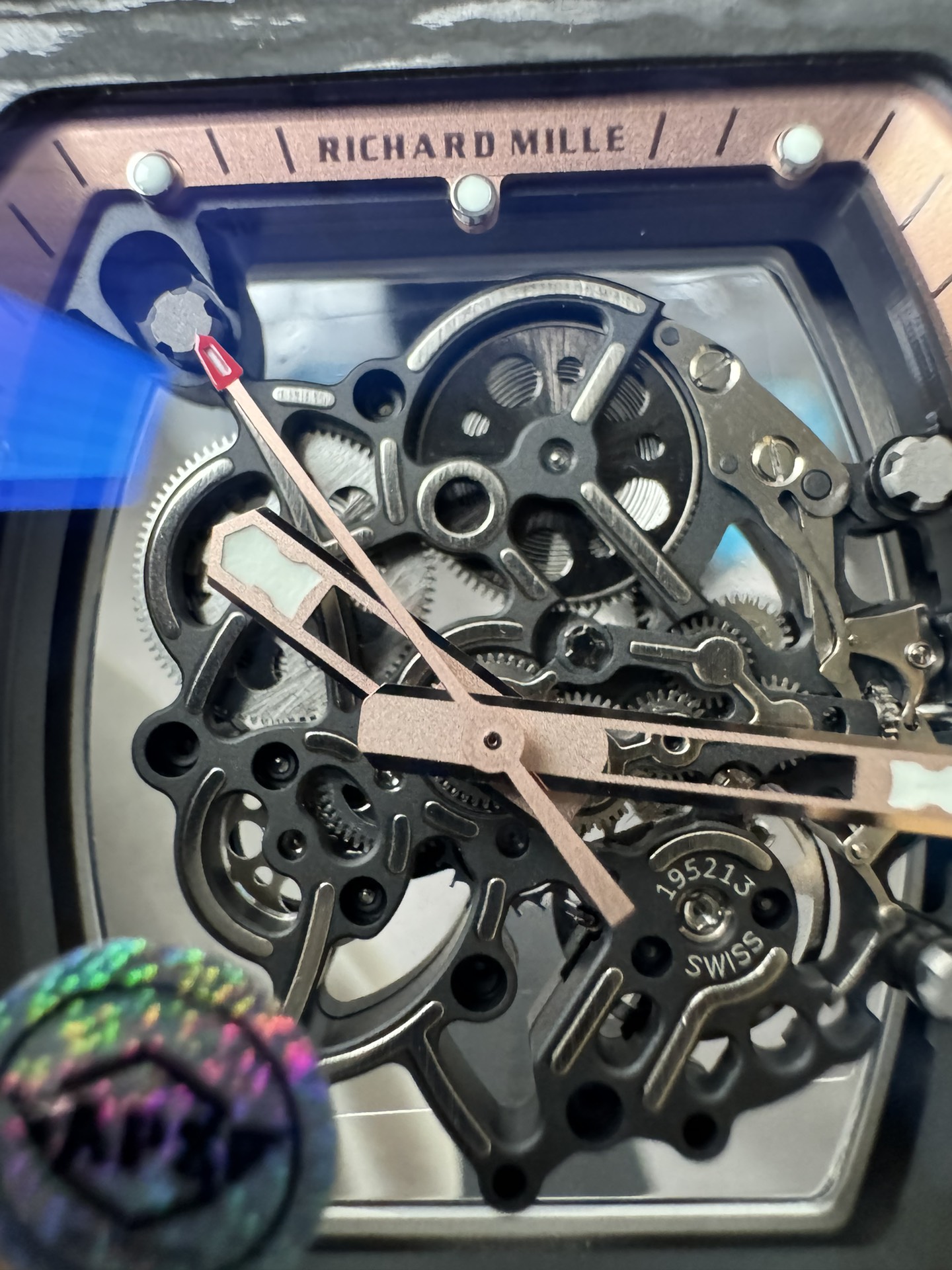 Super Clone Richard Mille 1:1 RM055 Carbon Fibre Custom Integral Movement RMUL2 Ultra Lightweight Highest Edition