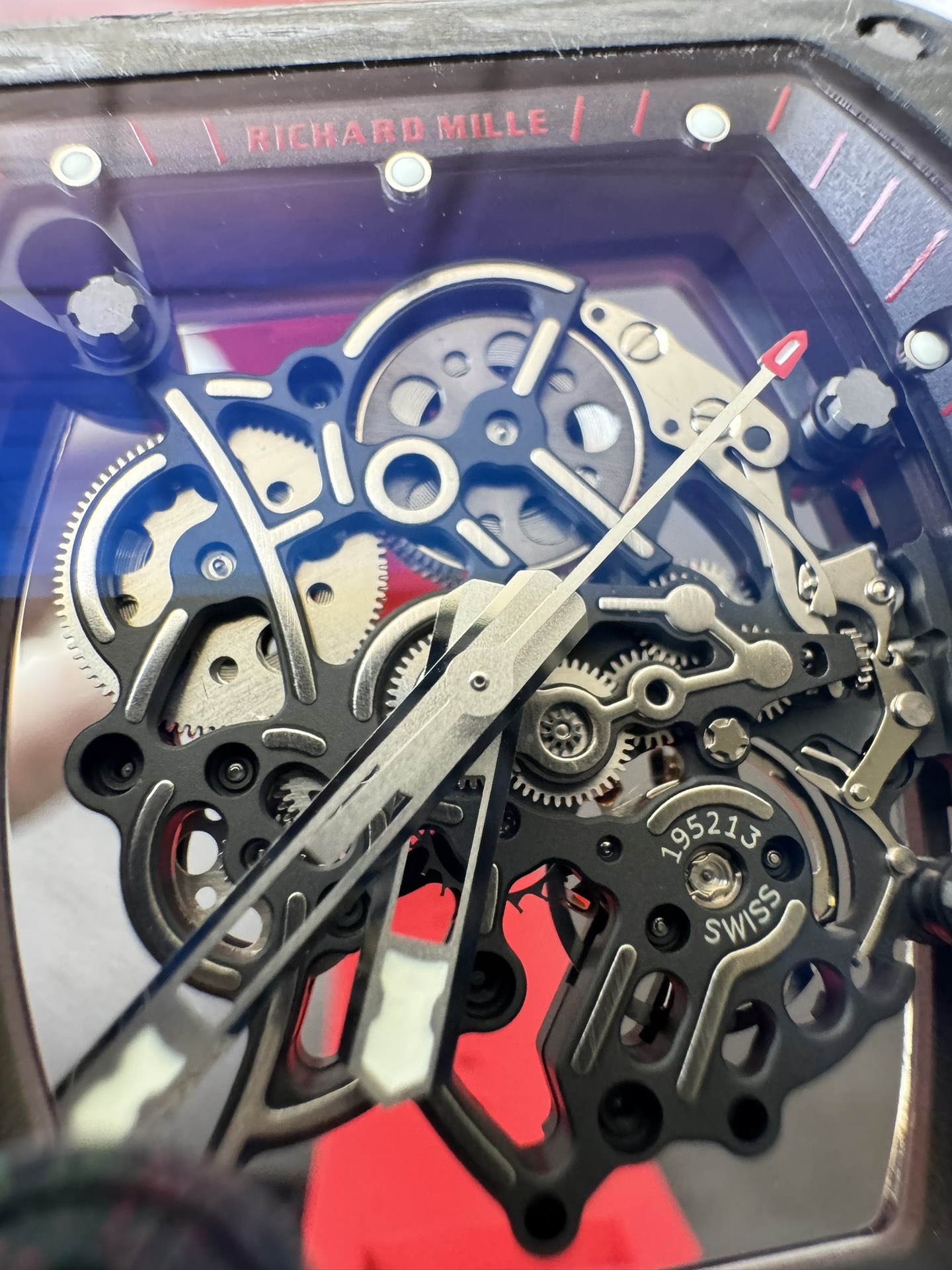 Super Clone Richard Mille 1:1 RM055 Carbon Fibre Custom Integral Movement RMUL2 Ultra Lightweight Highest Edition