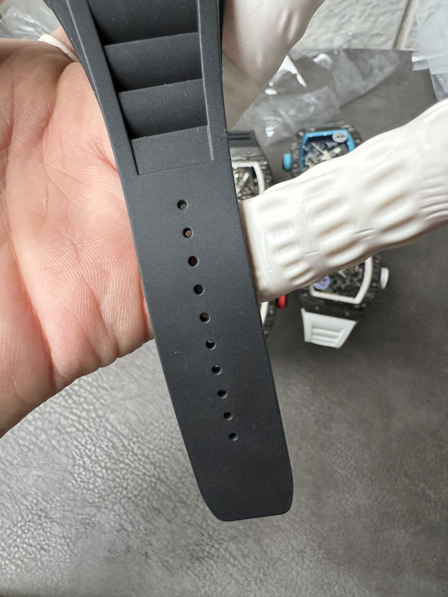 Super Clone Richard Mille 1:1 RM055 Carbon Fibre Custom Integral Movement RMUL2 Ultra Lightweight Highest Edition