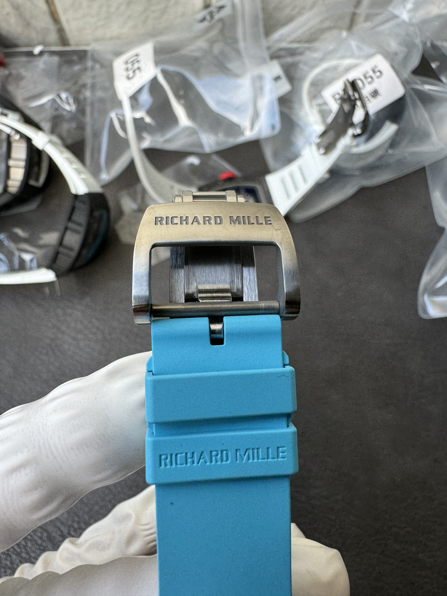 Super Clone Richard Mille 1:1 RM055 Carbon Fibre Custom Integral Movement RMUL2 Ultra Lightweight Highest Edition