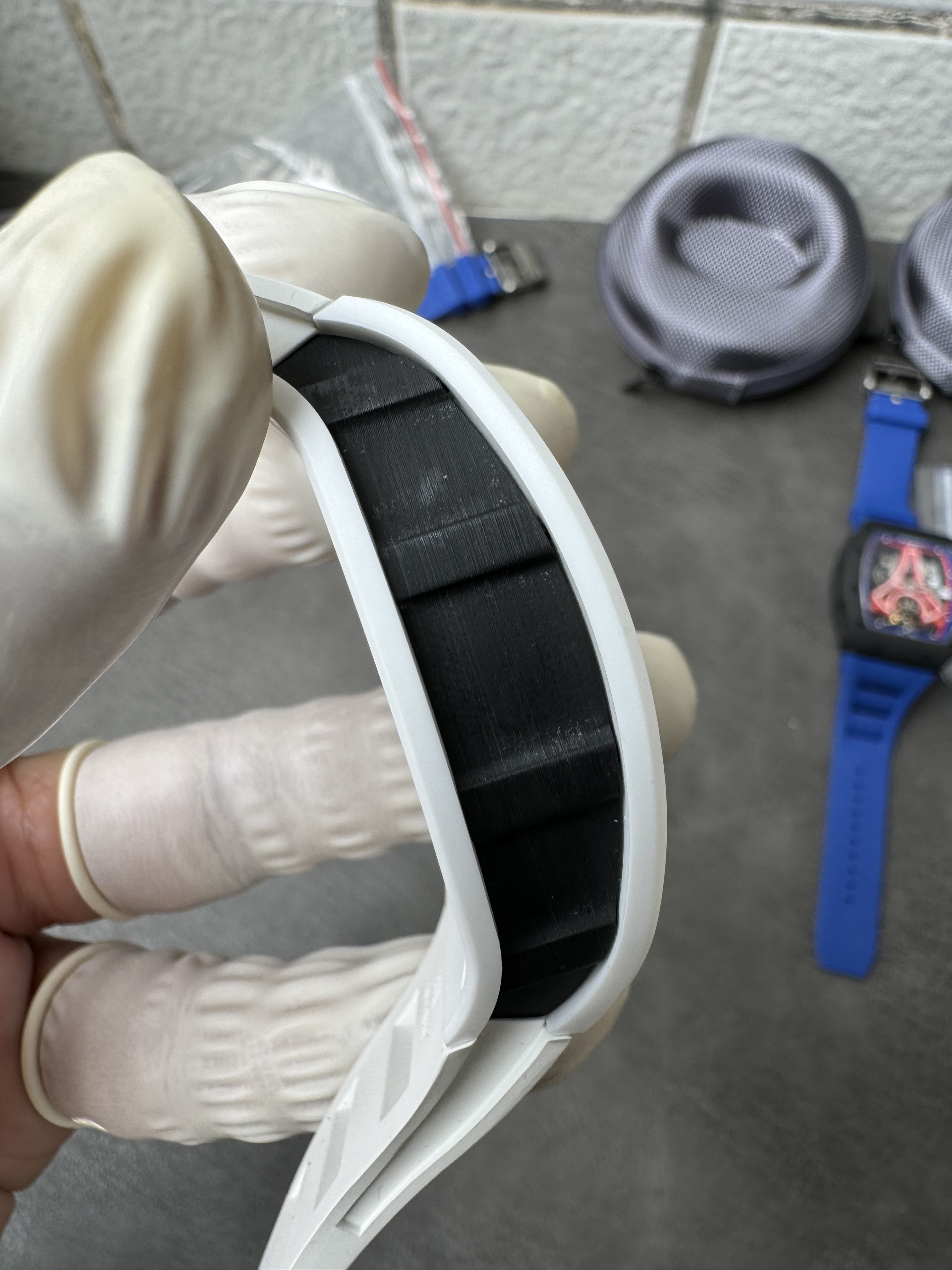 Super Clone 1:1 Richard Mille RM 52-03 Tourbillon “Paris Eiffel Tower” Limited Edition white