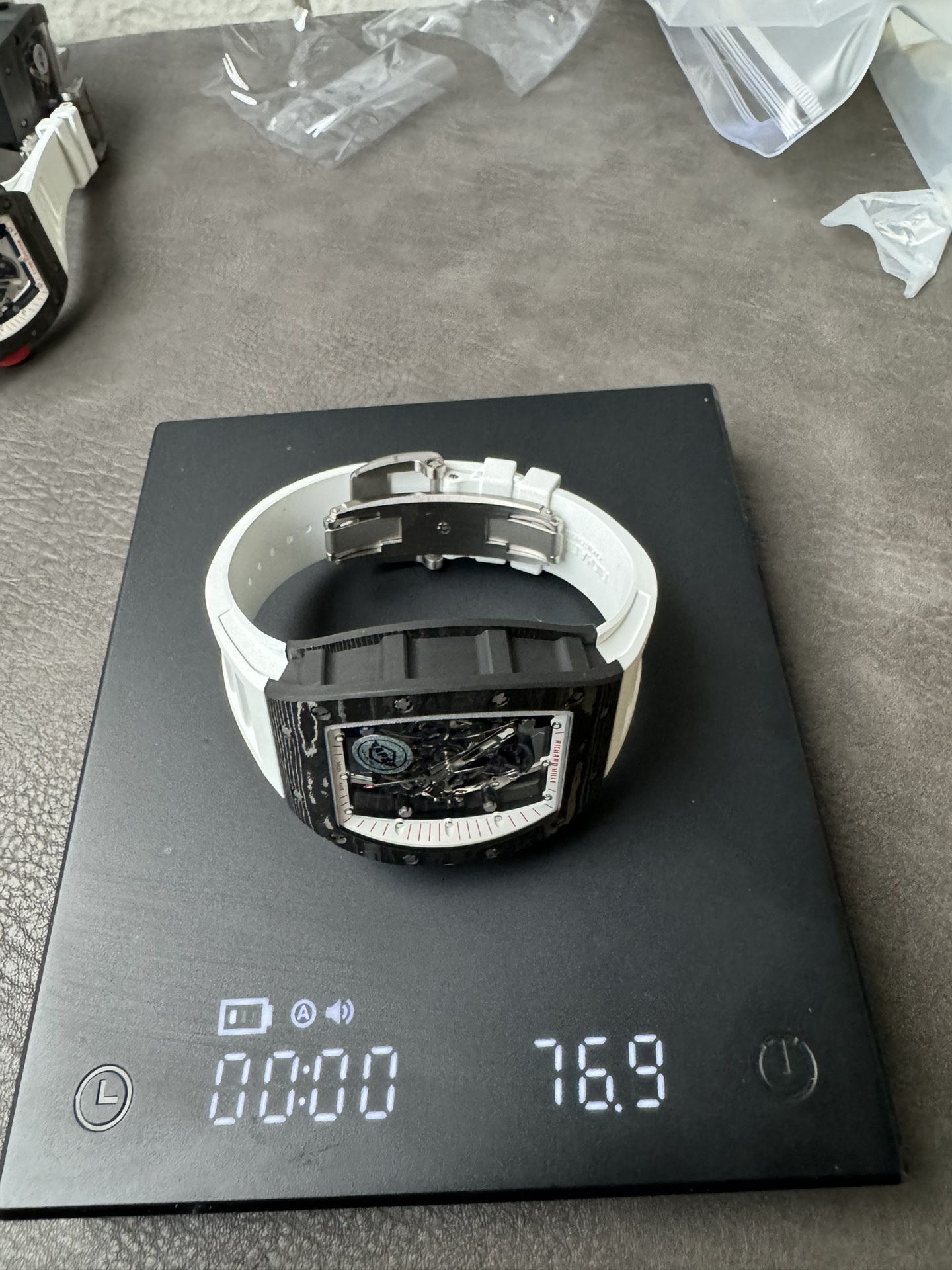 Super Clone Richard Mille 1:1 RM055 Carbon Fibre Custom Integral Movement RMUL2 Ultra Lightweight Highest Edition