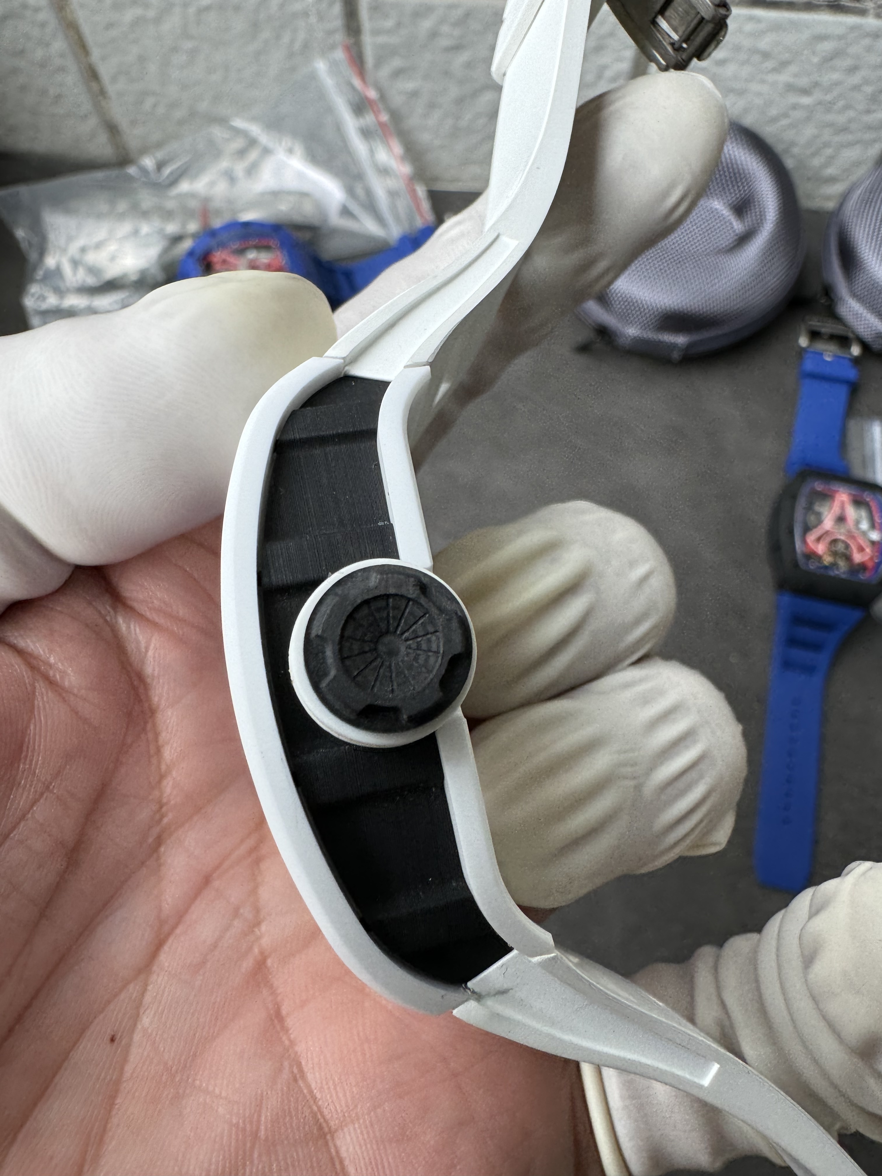 Super Clone 1:1 Richard Mille RM 52-03 Tourbillon “Paris Eiffel Tower” Limited Edition white