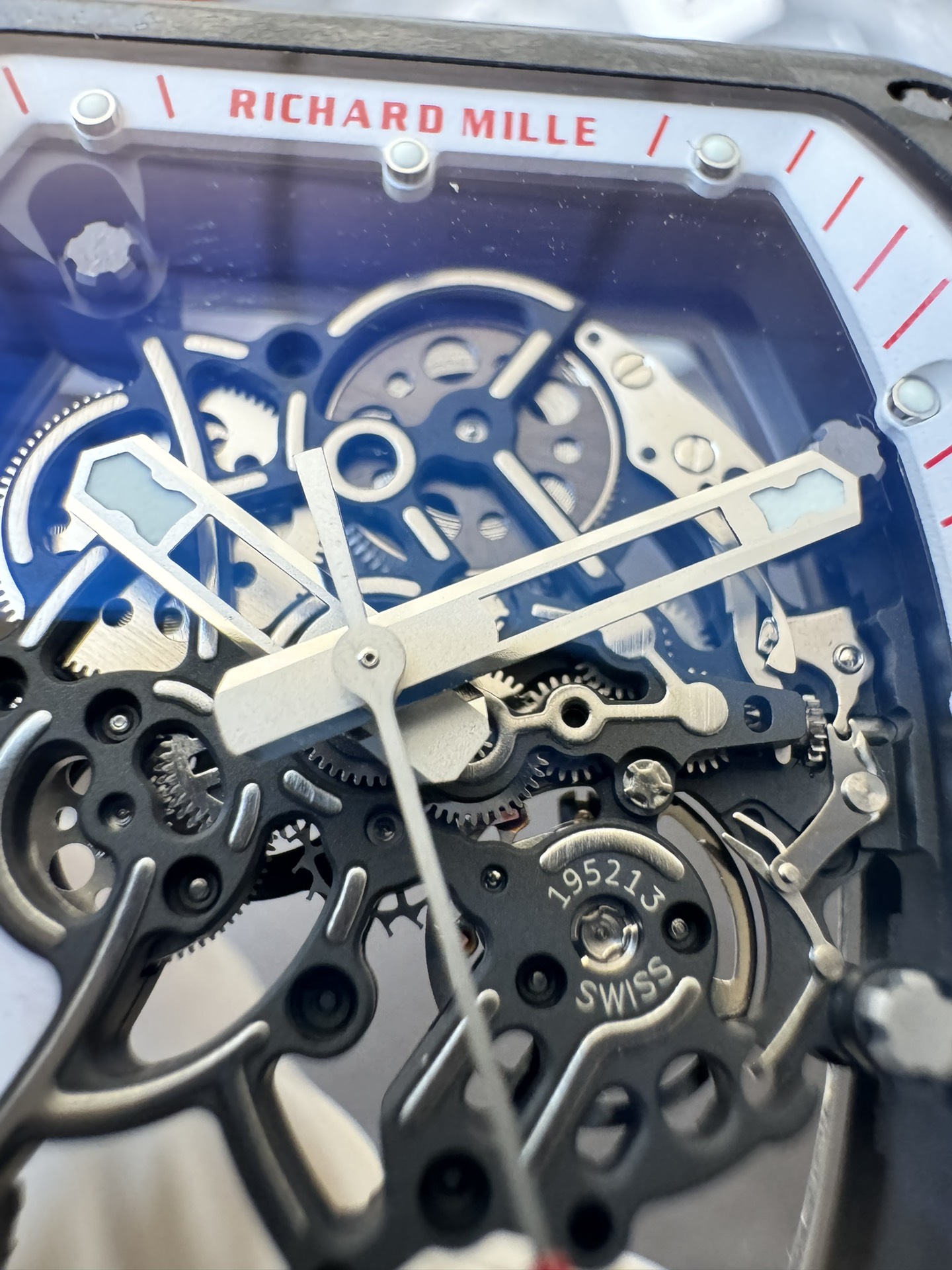 Super Clone Richard Mille 1:1 RM055 Carbon Fibre Custom Integral Movement RMUL2 Ultra Lightweight Highest Edition