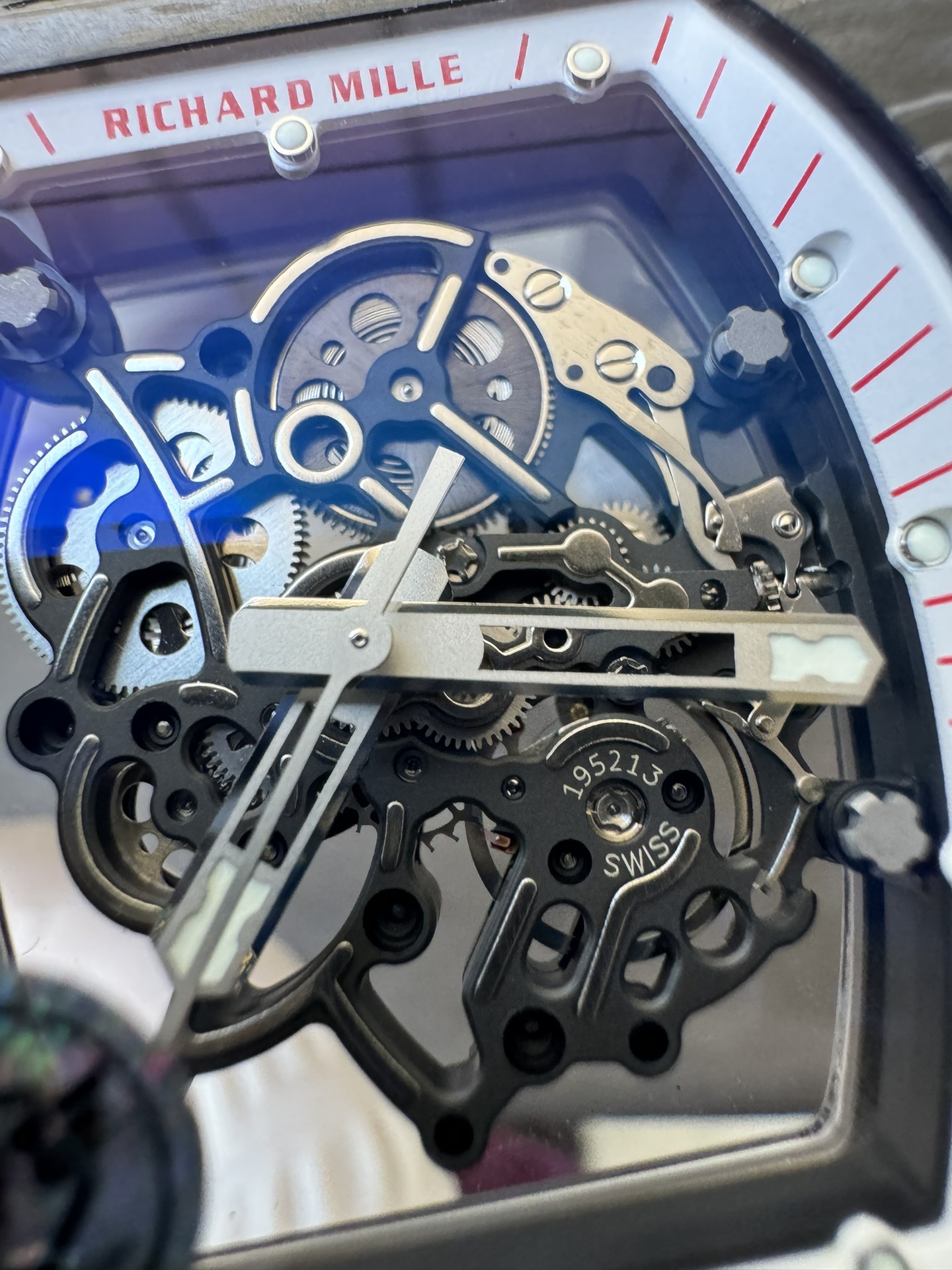 Super Clone Richard Mille 1:1 RM055 Carbon Fibre Custom Integral Movement RMUL2 Ultra Lightweight Highest Edition