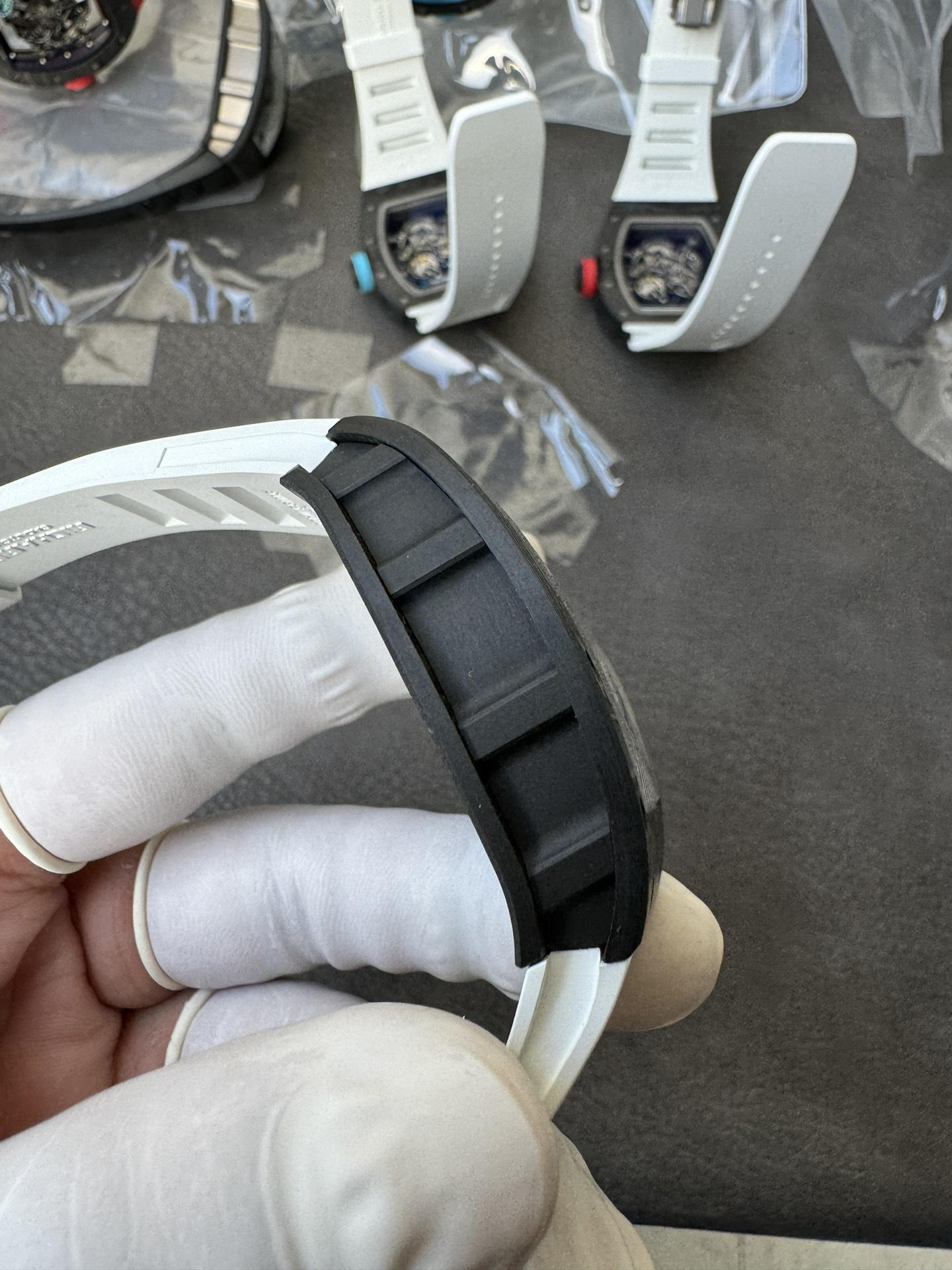 Super Clone Richard Mille 1:1 RM055 Carbon Fibre Custom Integral Movement RMUL2 Ultra Lightweight Highest Edition