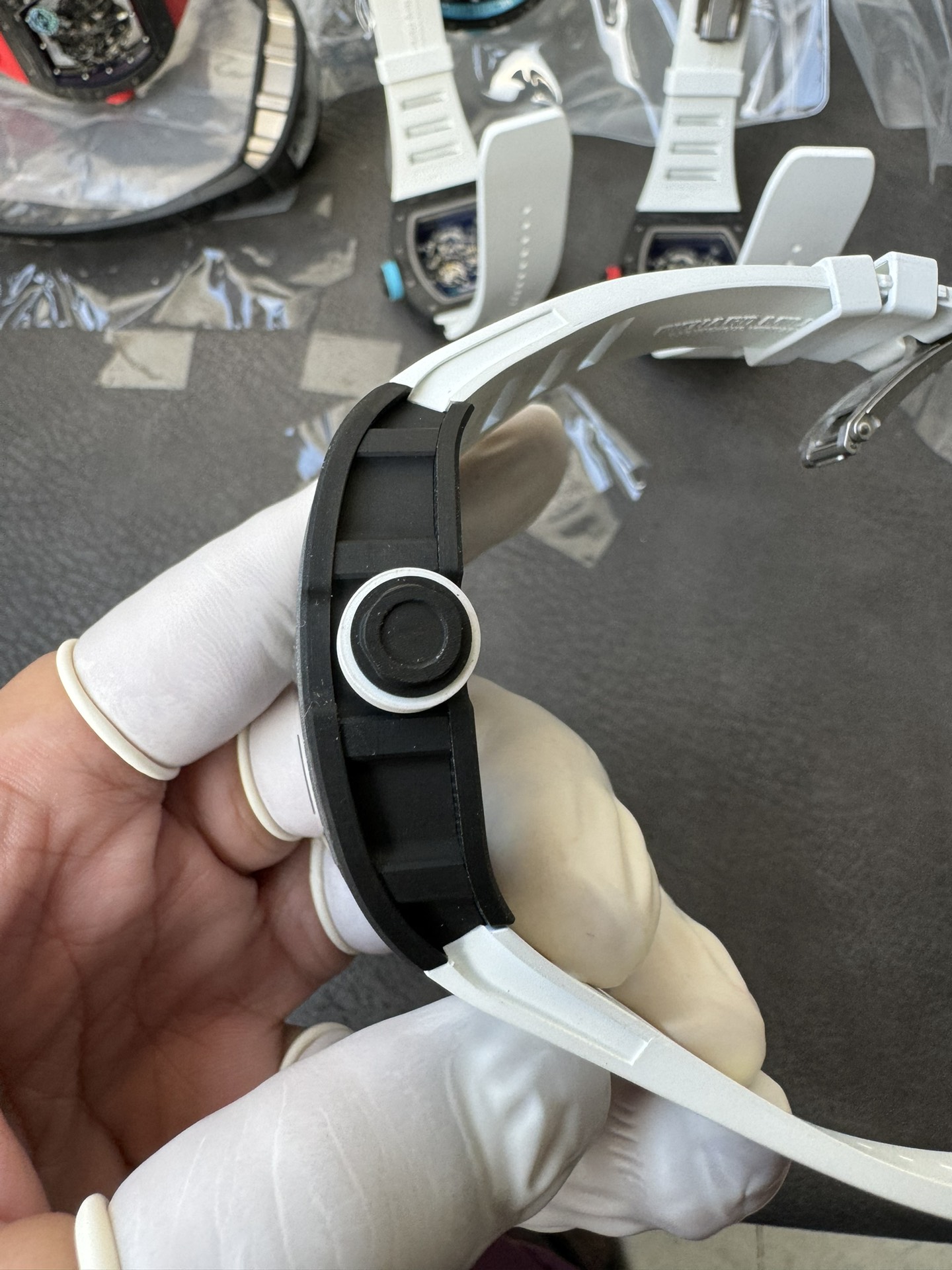 Super Clone Richard Mille 1:1 RM055 Carbon Fibre Custom Integral Movement RMUL2 Ultra Lightweight Highest Edition