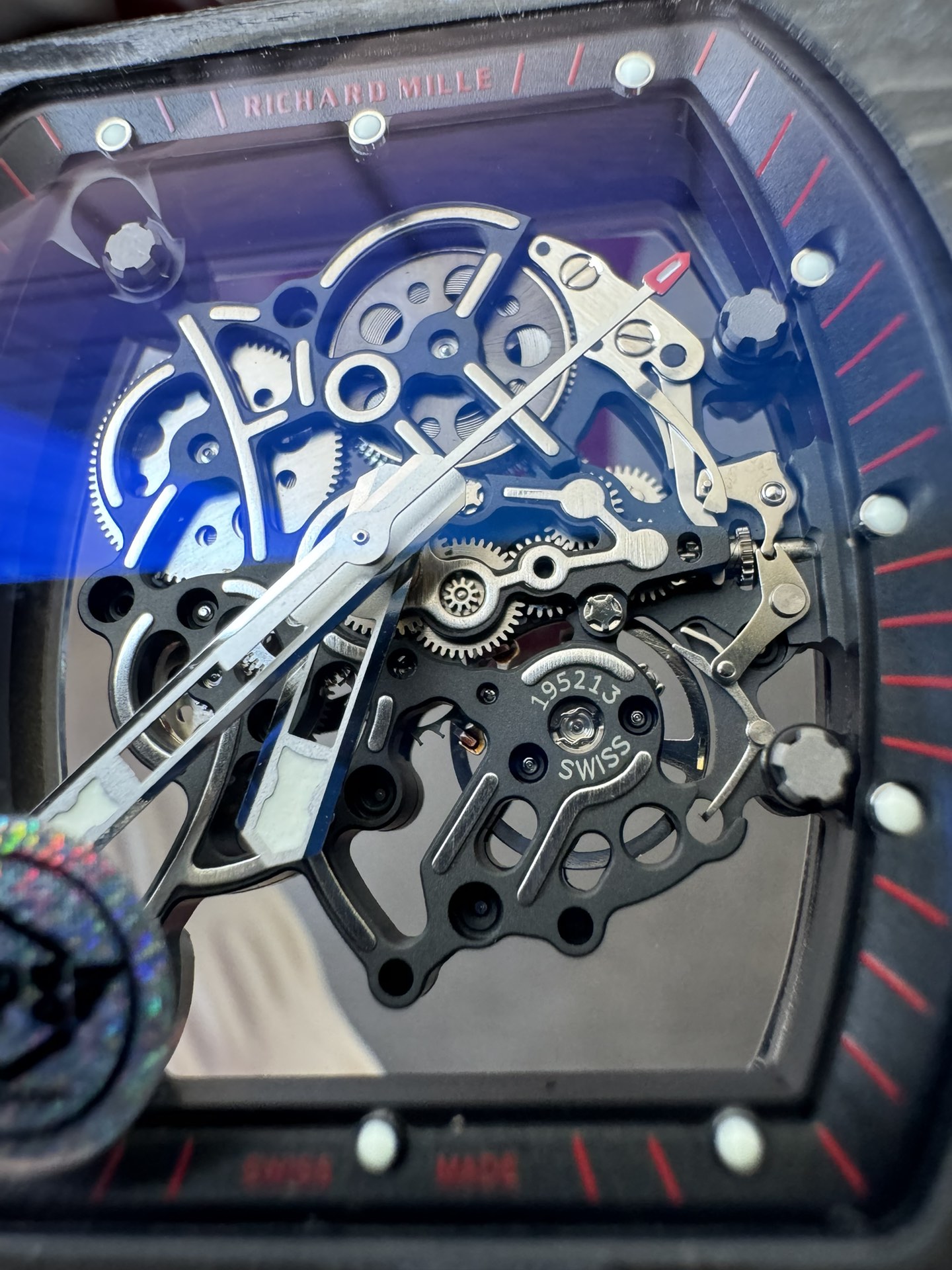 Super Clone Richard Mille 1:1 RM055 Carbon Fibre Custom Integral Movement RMUL2 Ultra Lightweight Highest Edition