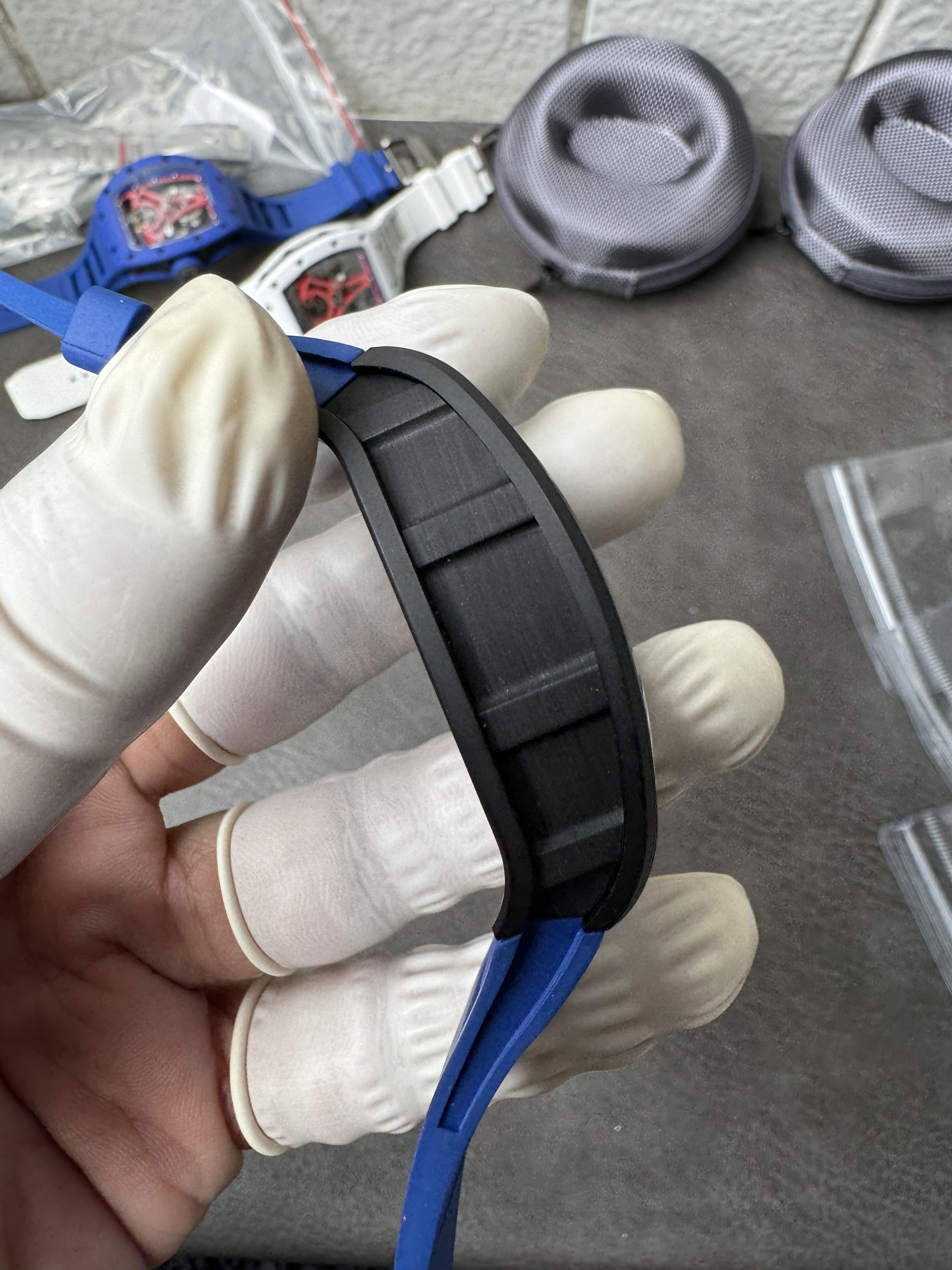 Super Clone 1:1 Richard Mille RM 52-03 Tourbillon “Paris Eiffel Tower” Limited Edition black