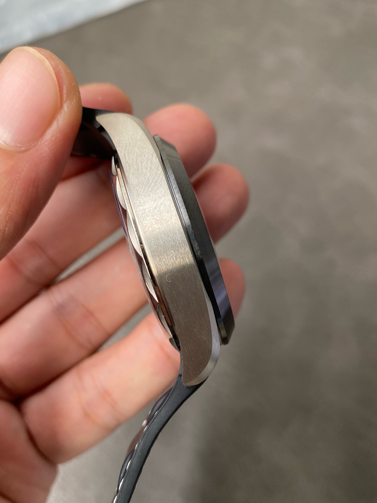 Super Clone 1:1 Omega Seamaster Aqua Terra Worldtimer – Grey Dial / Rubber Strap / Global Time Cities Display