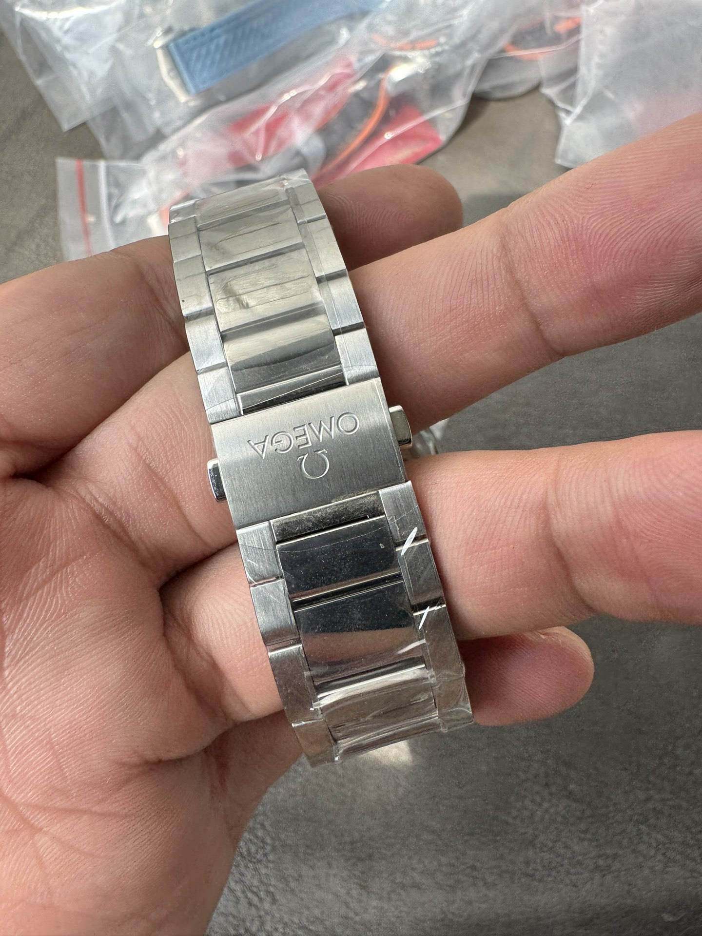 Super Clone 1:1 Omega Seamaster Aqua Terra – Black Green Dial / Stainless Steel Bracelet / Date Display