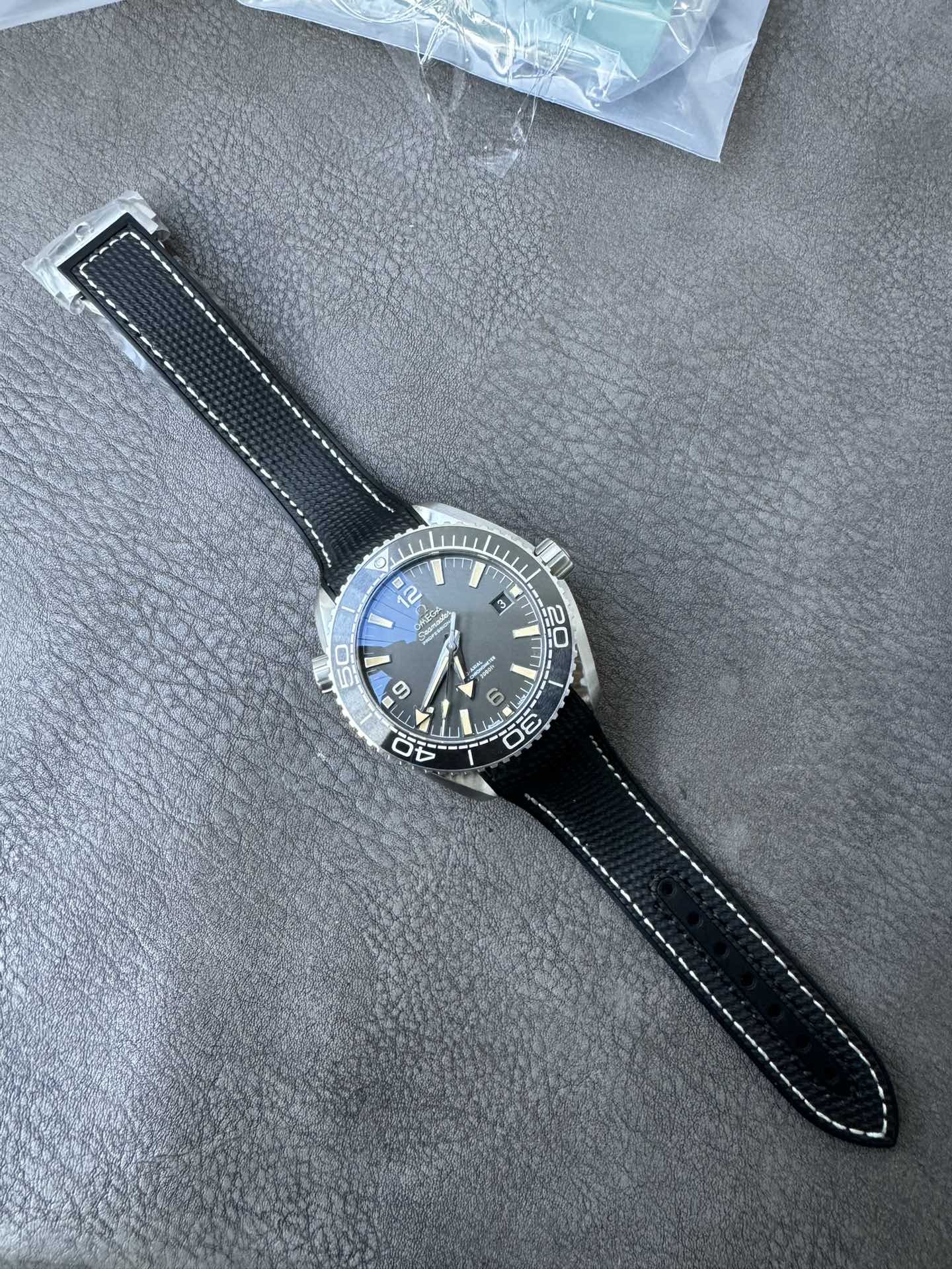 Super Clone 1:1 Omega Seamaster Planet Ocean 600M Vintage Black Dial Diver Watch