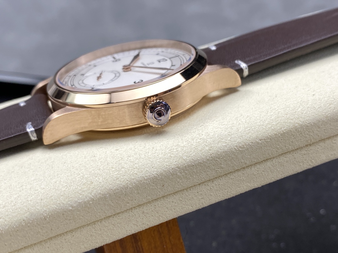 Super Clone 1:1 Omega De Ville Small Seconds Rose Gold Dress Watch