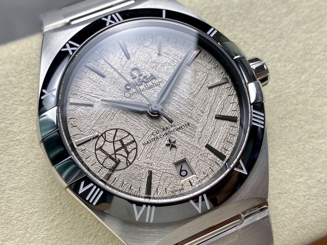 Super Clone 1:1 Omega Constellation Meteorite Dial Stainless Steel Watch – Master Chronometer