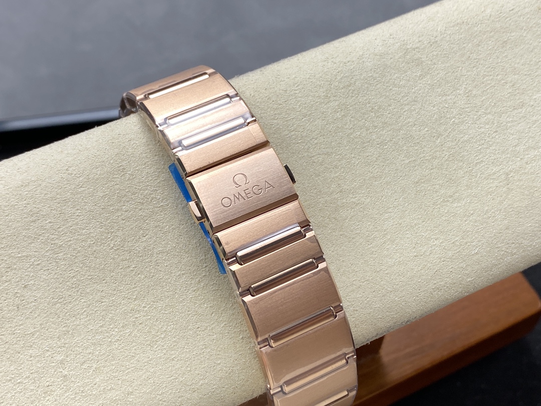 Super Clone 1:1 Omega Constellation Rose Gold Meteorite Dial Watch – Master Chronometer