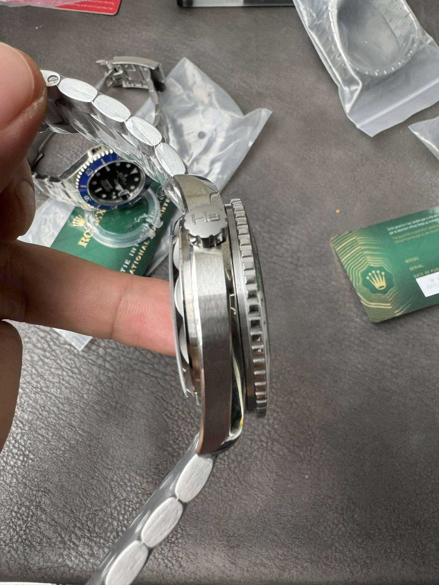 Super Clone 1:1 Omega Seamaster Planet Ocean GMT – Black Dial / Black-White Ceramic Bezel / Stainless Steel Bracelet