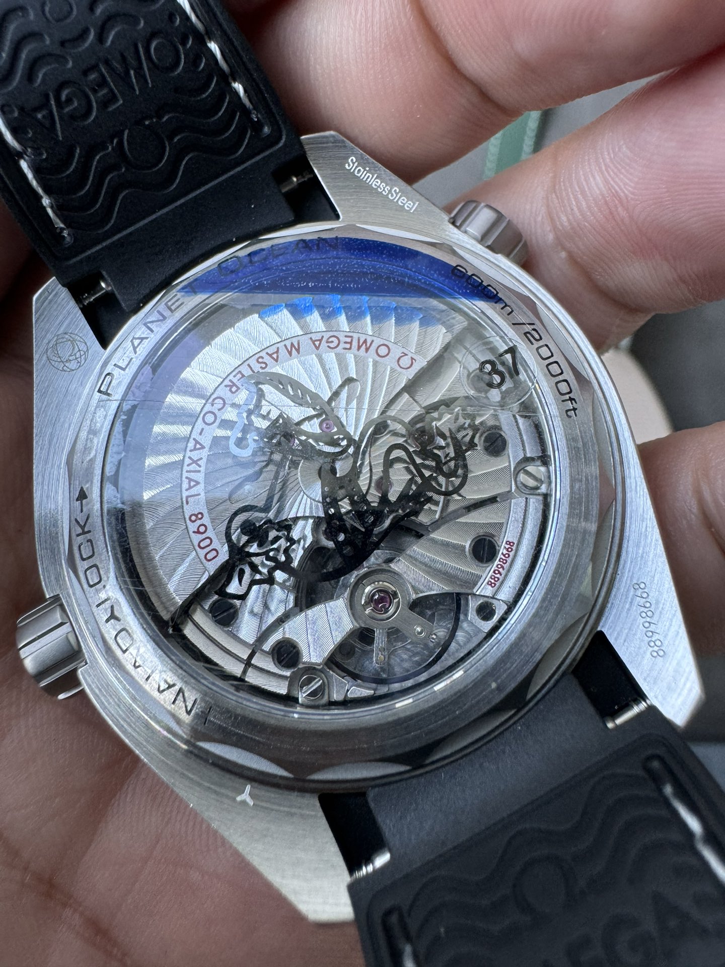 Super Clone 1:1 Omega Seamaster Planet Ocean 600M Vintage Black Dial Diver Watch