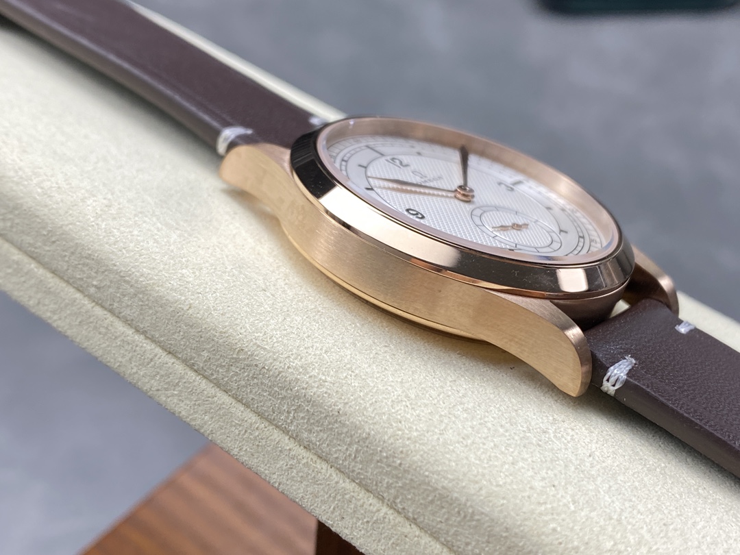 Super Clone 1:1 Omega De Ville Small Seconds Rose Gold Dress Watch