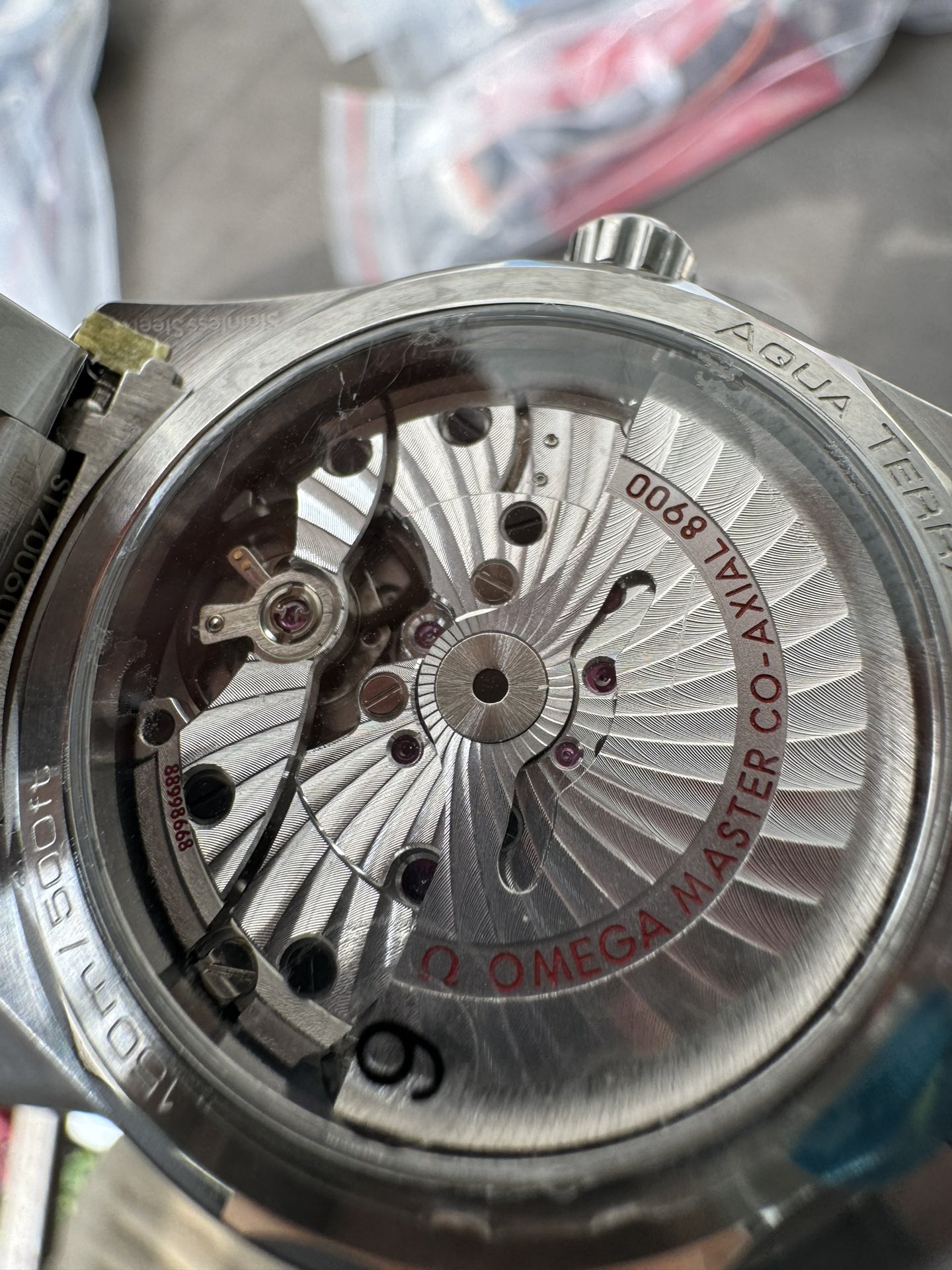 Super Clone 1:1 Omega Seamaster Aqua Terra – Black Green Dial / Stainless Steel Bracelet / Date Display