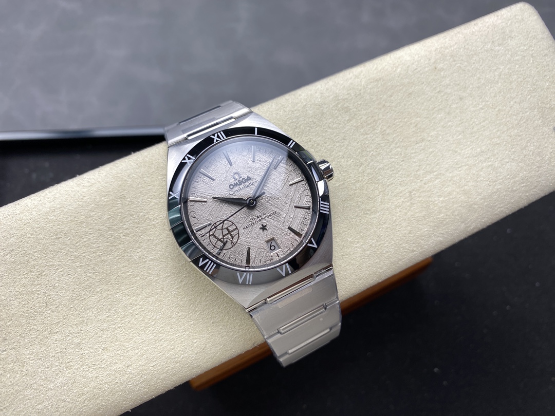 Super Clone 1:1 Omega Constellation Meteorite Dial Stainless Steel Watch – Master Chronometer