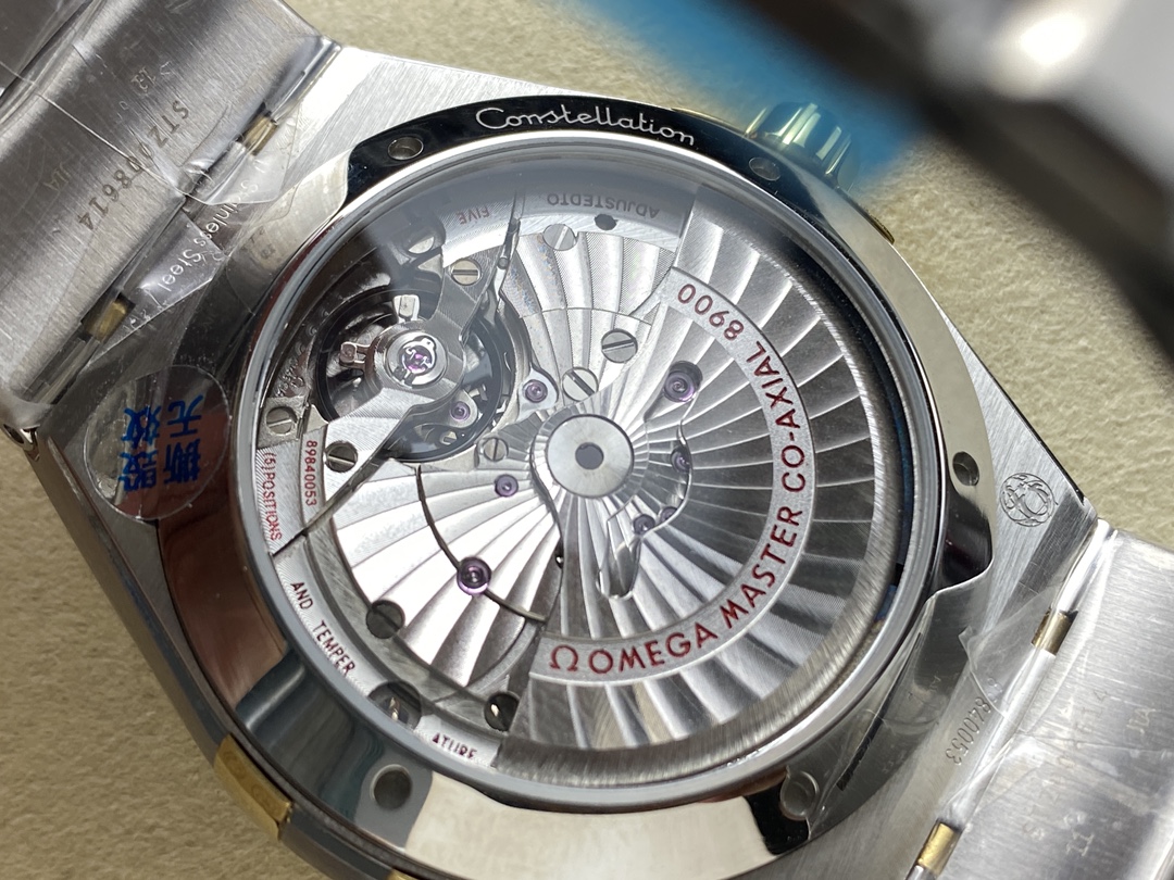 Super Clone 1:1 Omega Constellation Green Dial Two-Tone Gold Watch – Master Chronometer