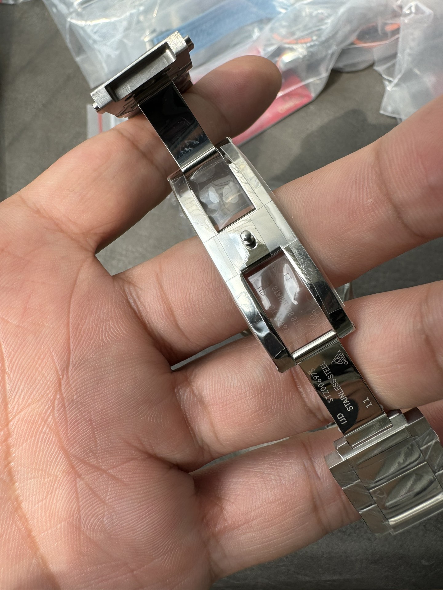 Super Clone 1:1 Omega Seamaster Aqua Terra – Black Green Dial / Stainless Steel Bracelet / Date Display