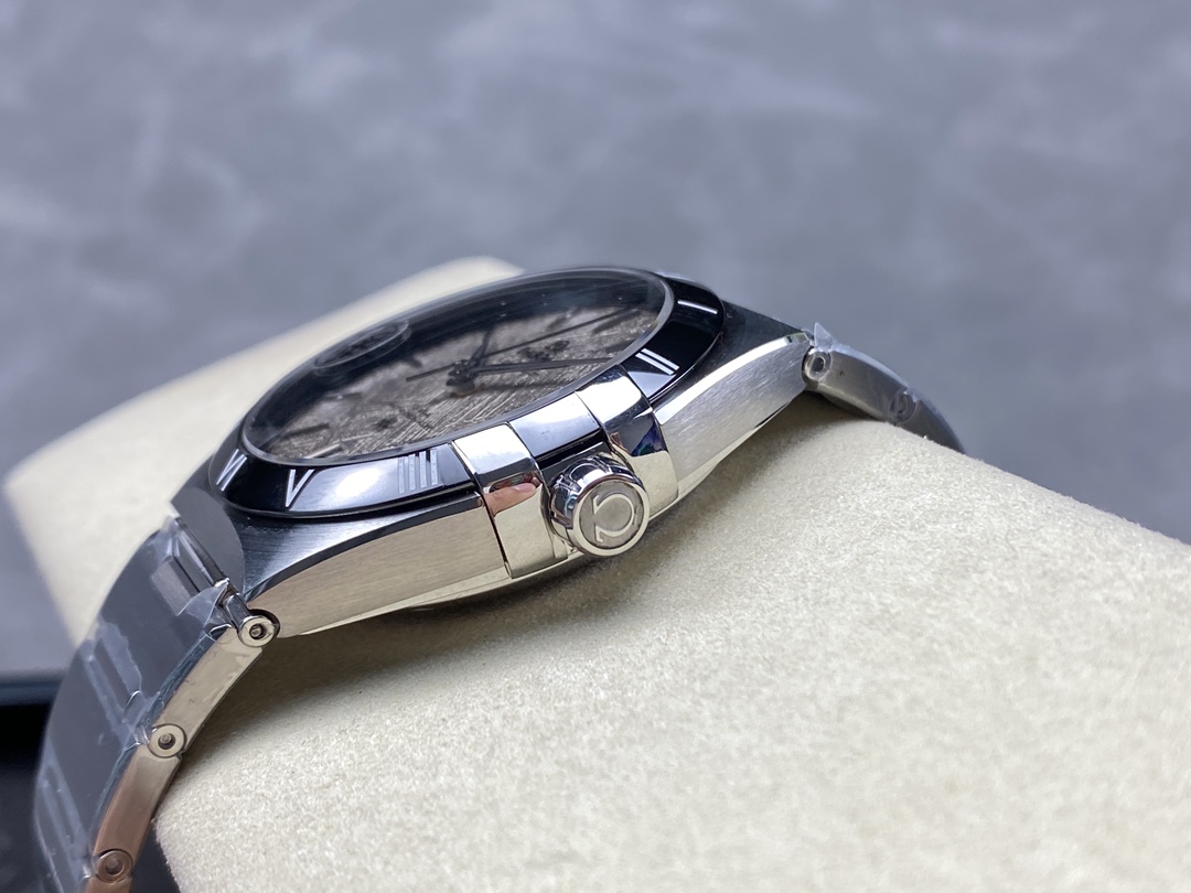 Super Clone 1:1 Omega Constellation Meteorite Dial Stainless Steel Watch – Master Chronometer