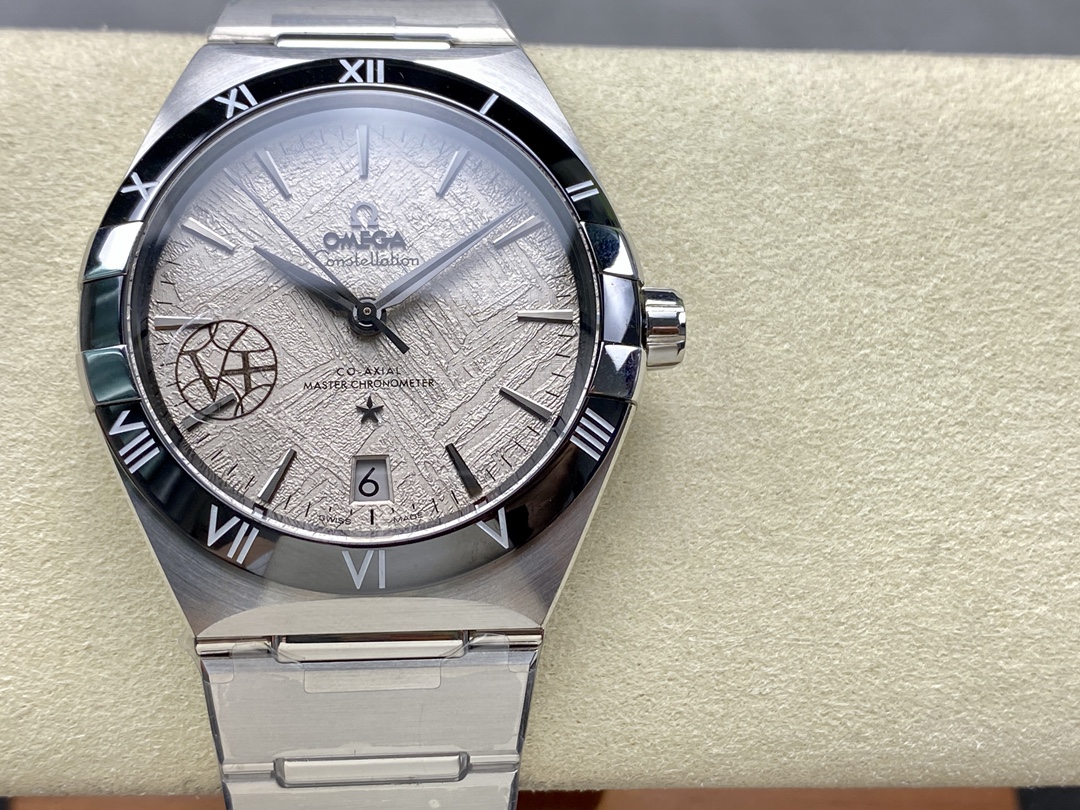 Super Clone 1:1 Omega Constellation Meteorite Dial Stainless Steel Watch – Master Chronometer