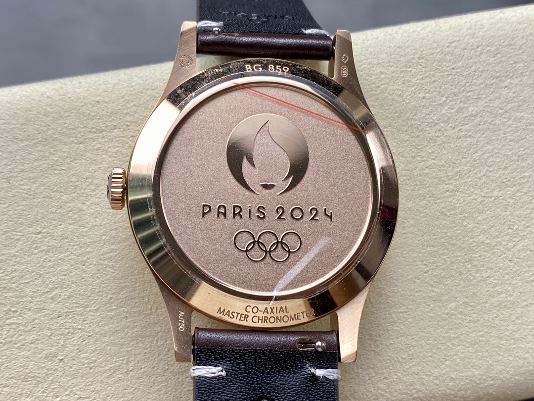 Super Clone 1:1 Omega De Ville Small Seconds Rose Gold Dress Watch