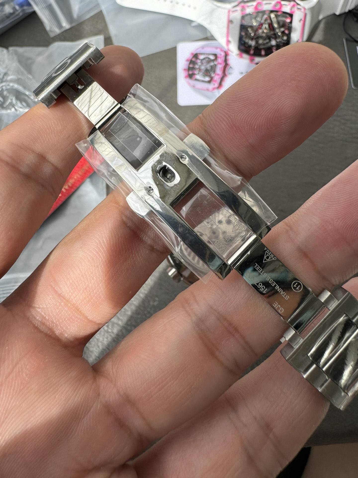 Super Clone 1:1 Omega Seamaster Aqua Terra Co-Axial Master Chronometer – Silver Dial / Blue Hands / 150M