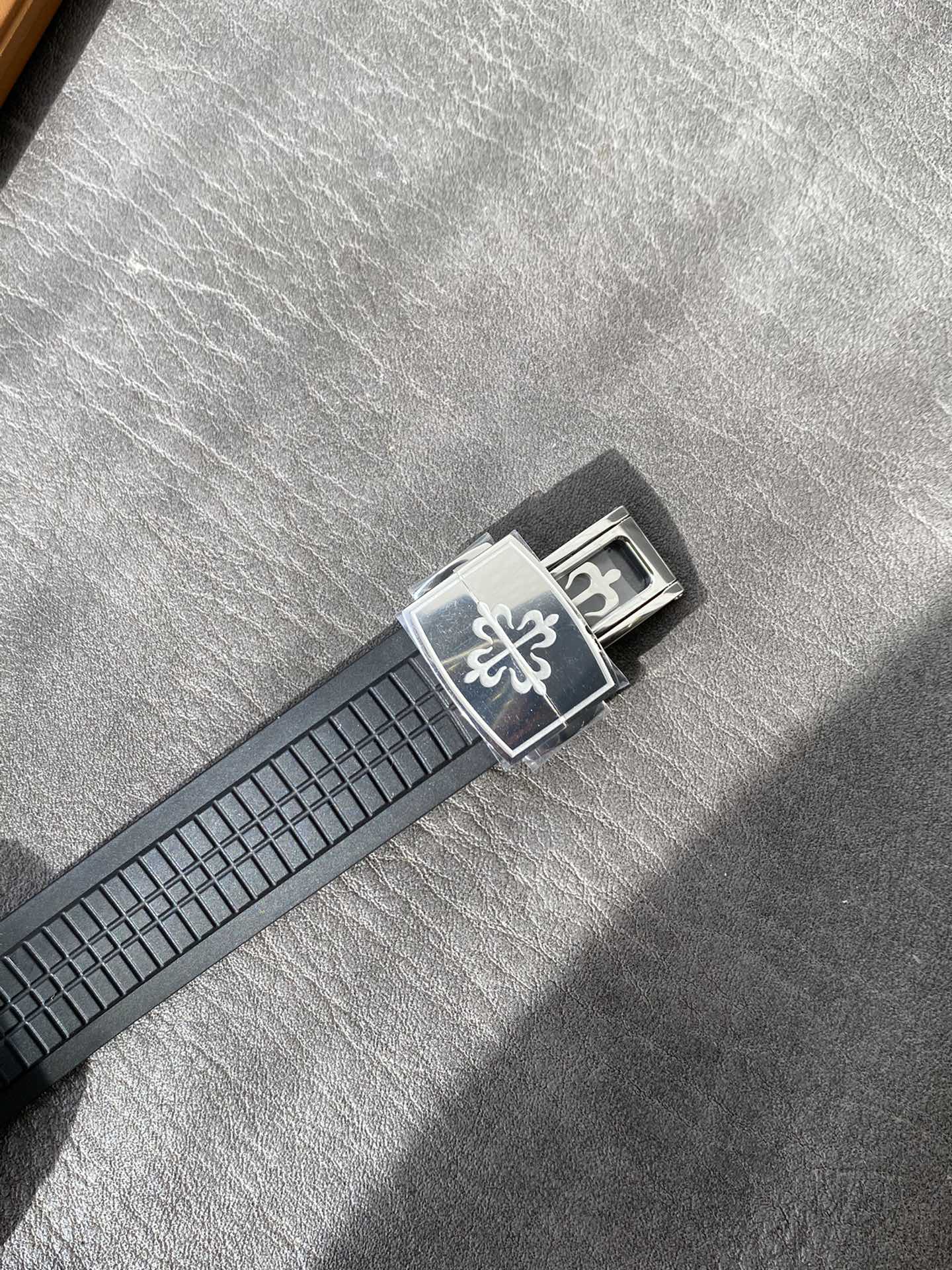 Super Clone 1:1 Patek Philippe Aquanaut Black Dial – Stainless Steel Case / Black Rubber Strap