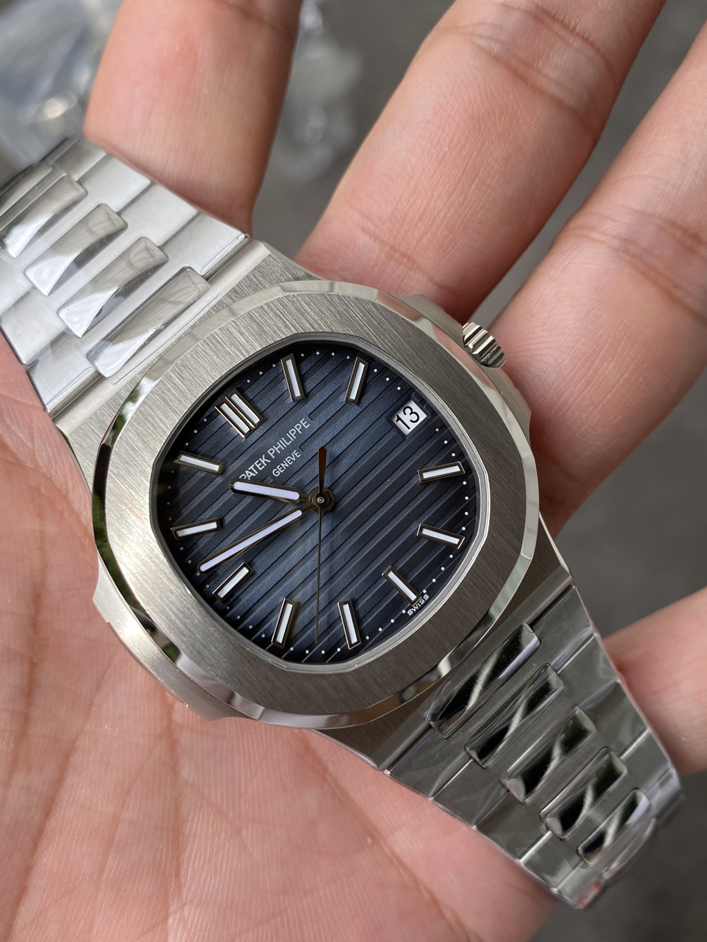 Super Clone 1:1 Patek Philippe Nautilus 5711/1A – Blue Dial / Full Stainless Steel