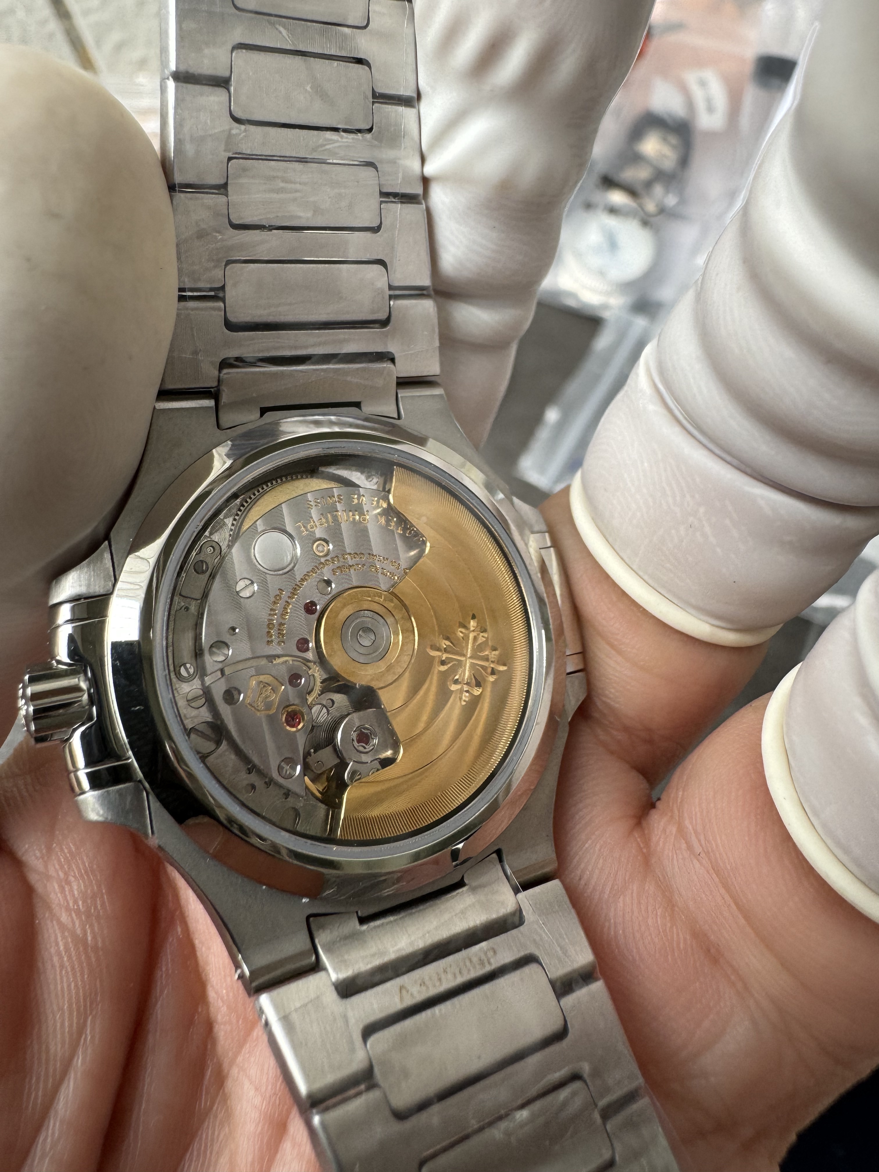 Super Clone 1:1 Patek Philippe Nautilus 7118 Diamond Bezel - White Dial