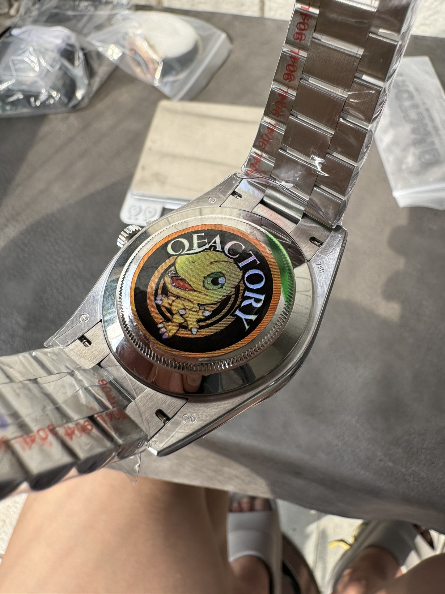 Super Clone Rolex 1:1 Day-Date 40 228239 Olive Green Roman Dial White Gold Watch