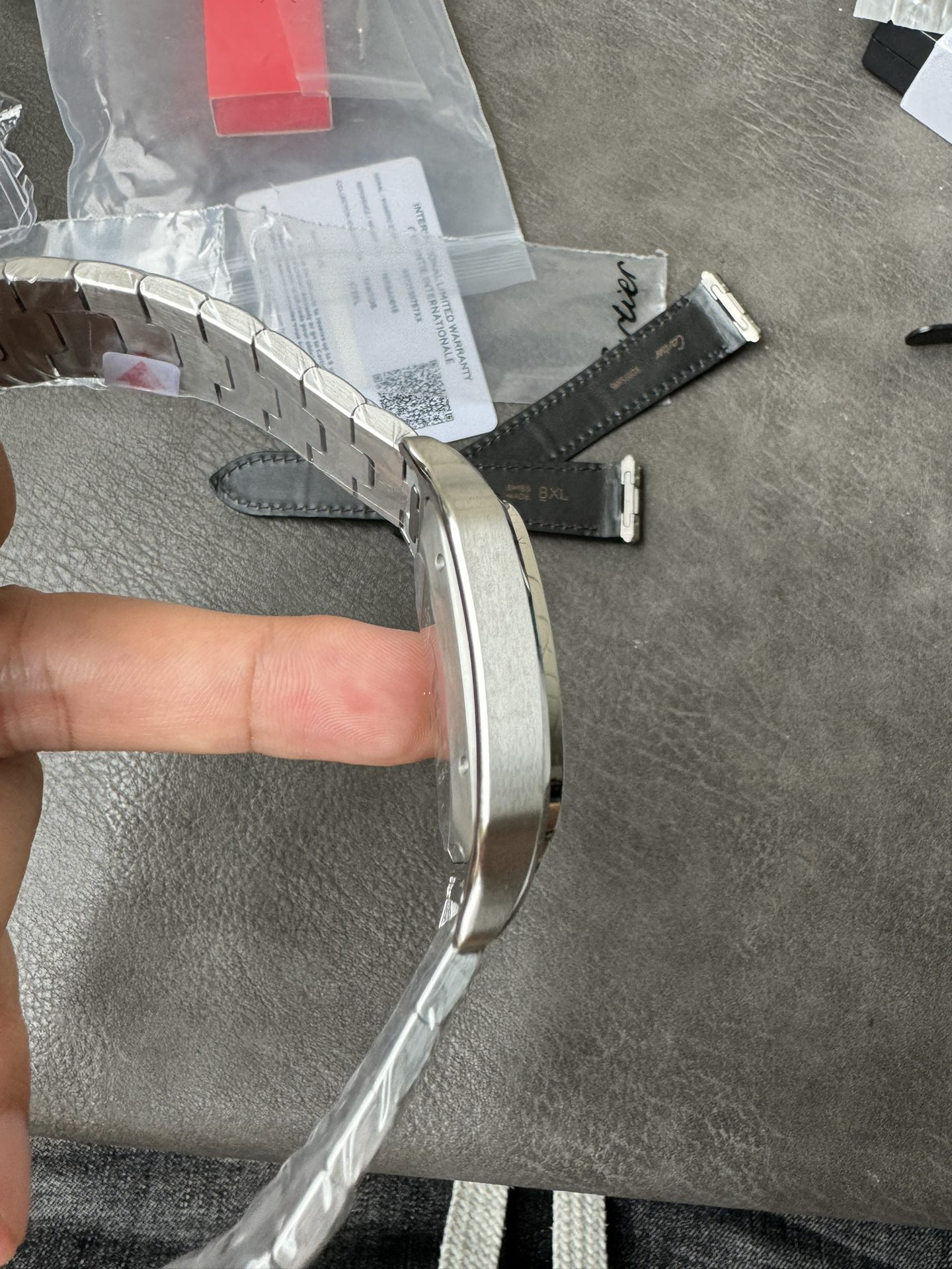 Super Clone 1:1 Cartier Santos-Dumont Automatic – Gradient Brown Dial / Full Stainless Steel