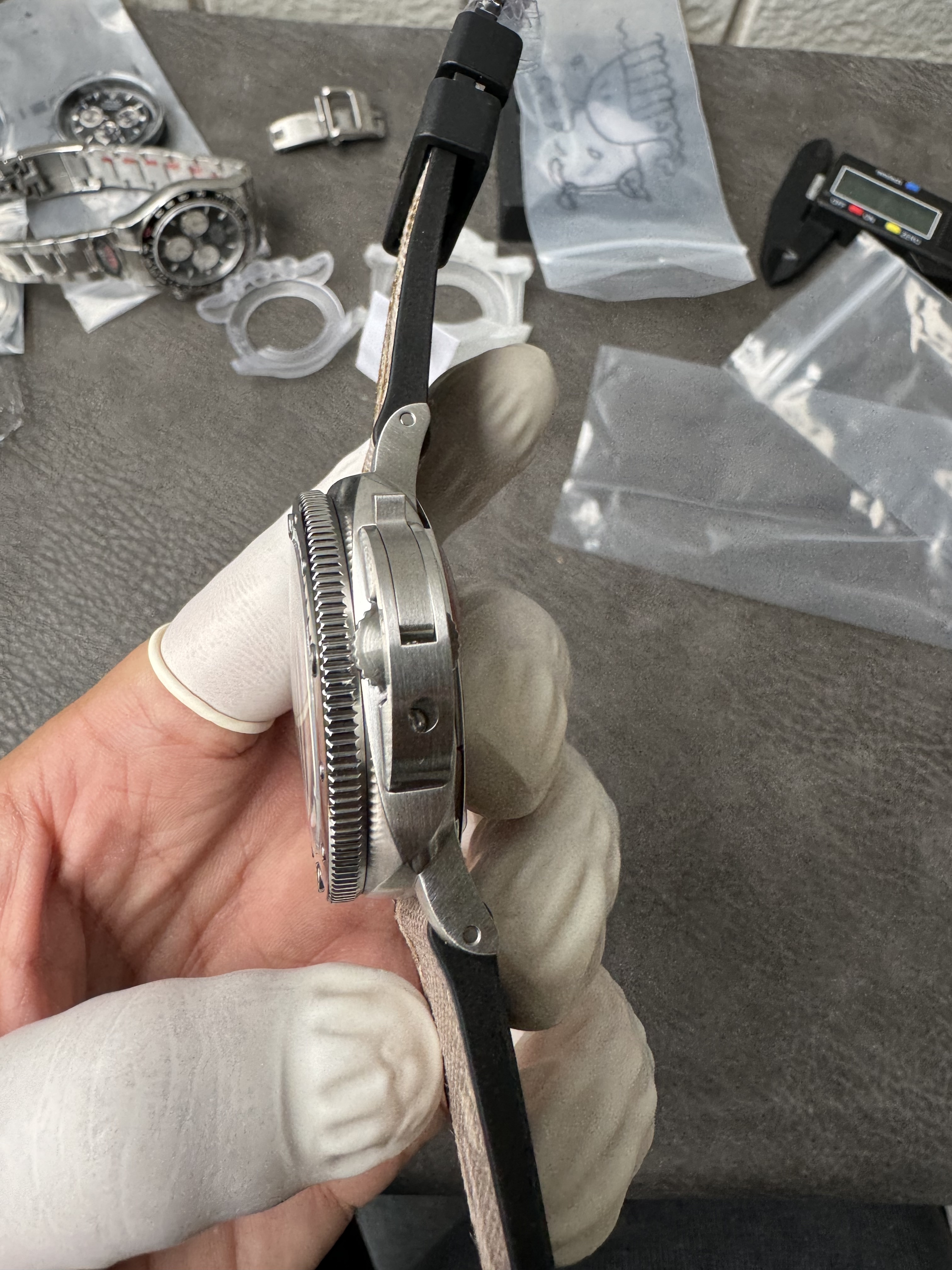 Super Clone 1:1 Panerai Submersible PAM1518 Navy SEALs – 44mm / Black Dial / Camo Strap