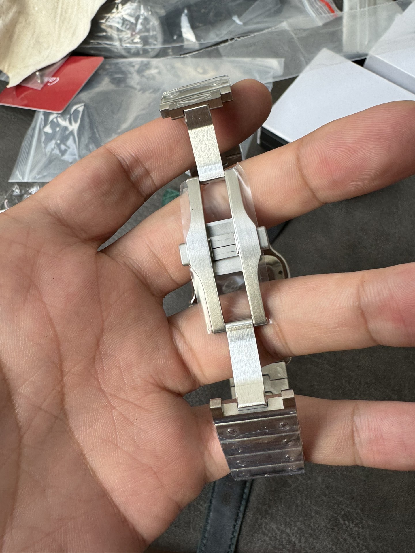 Super Clone 1:1 Cartier Santos-Dumont Automatic – Green Gradient Dial / Full Stainless Steel