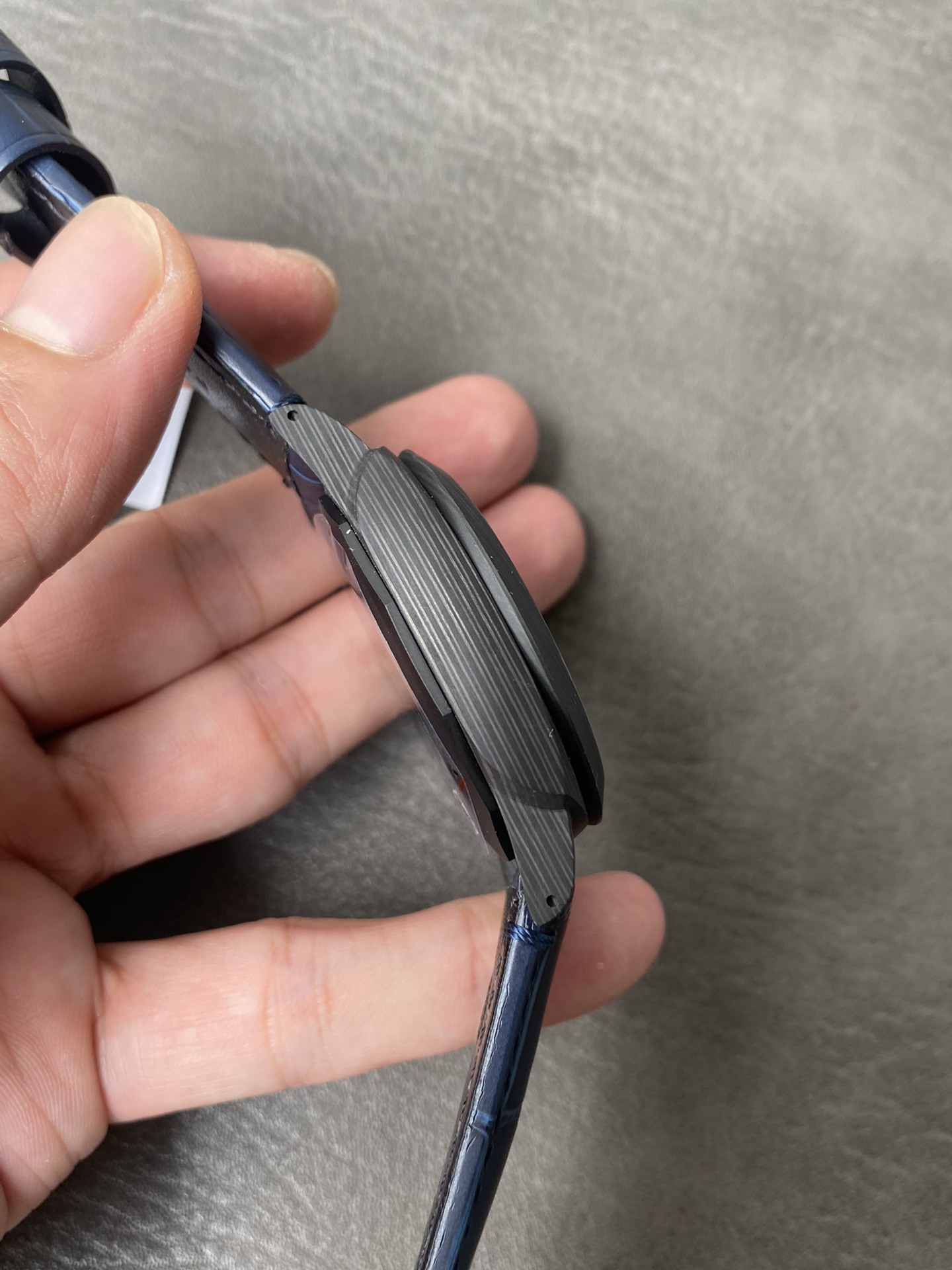 Super Clone 1:1 Panerai Luminor Marina PAM01664 – Carbotech / Blue Dial / Blue Leather Strap